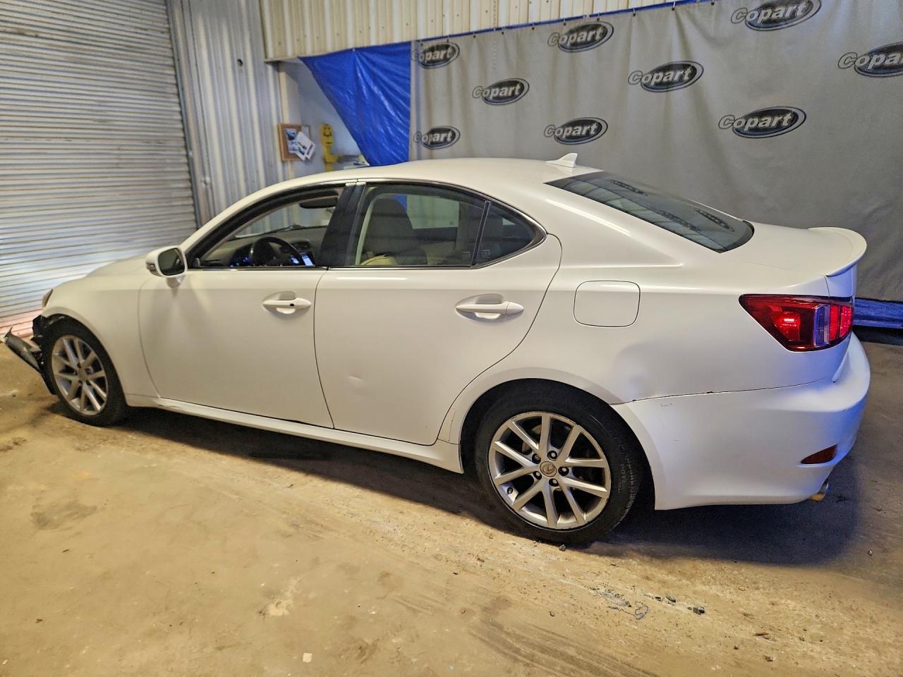 2011 Lexus Is 250 White vin: JTHCF5C23B5049705