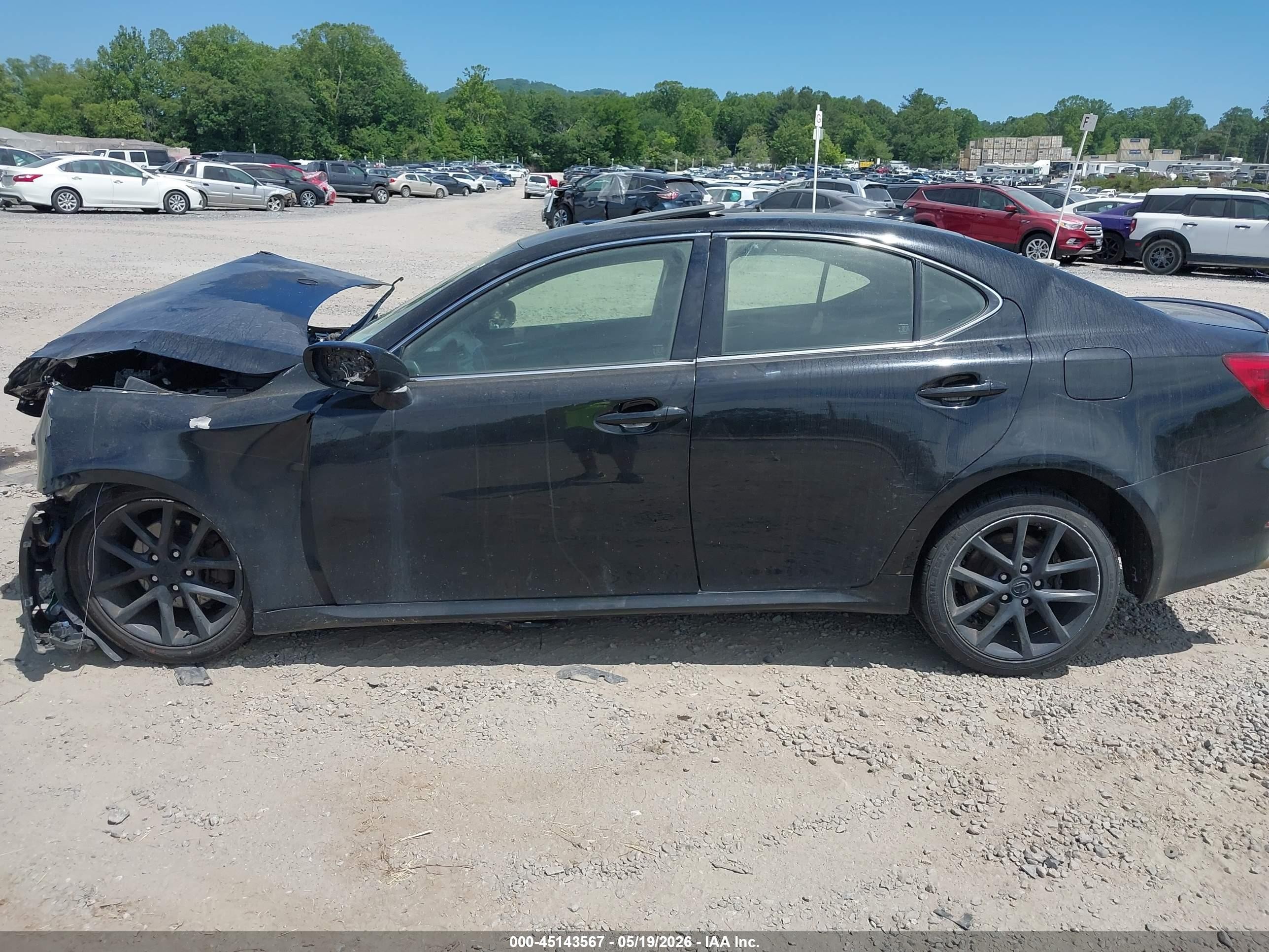 2013 Lexus Is 250   Black vin: JTHCF5C23D5062375