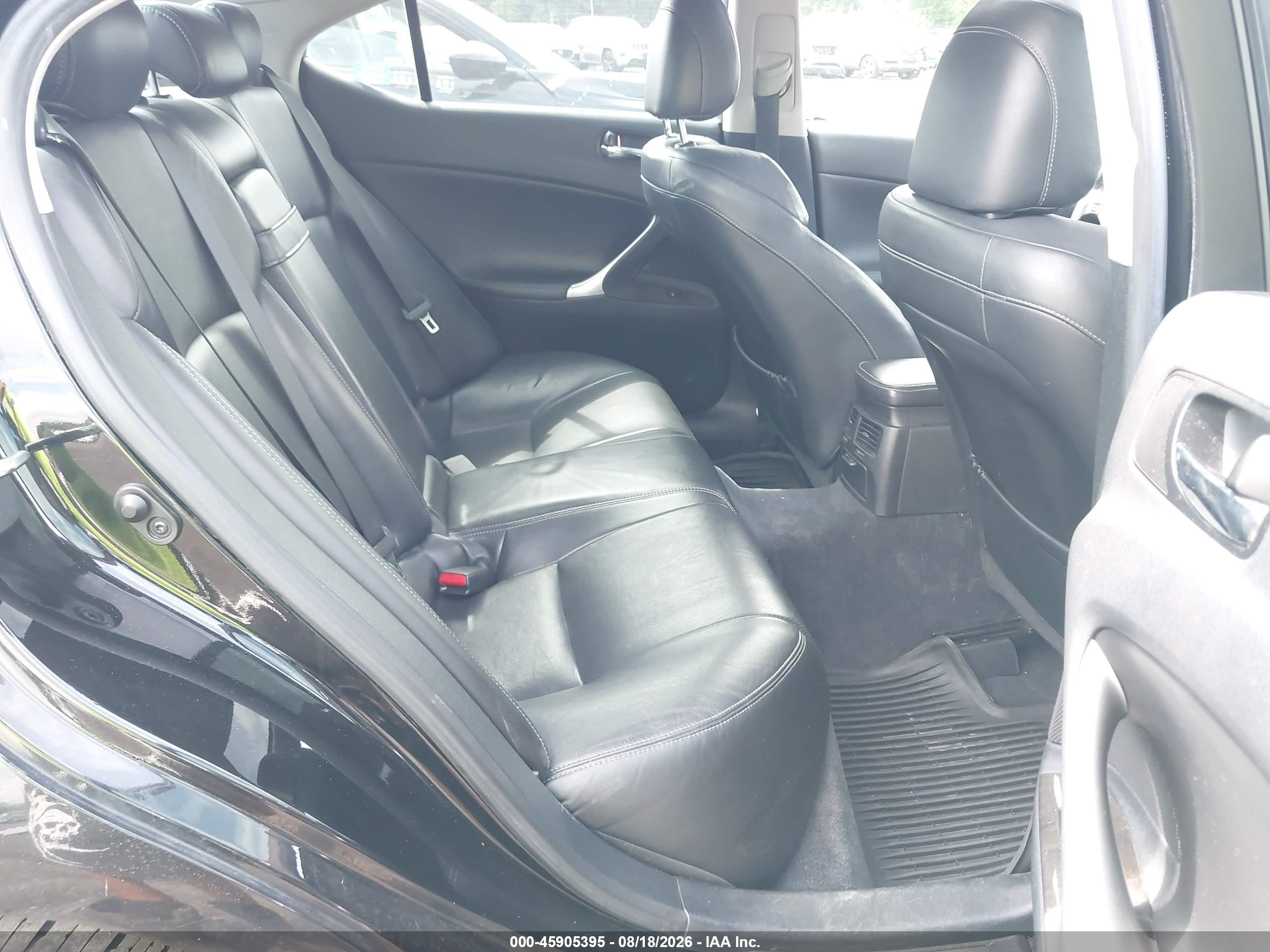 2010 Lexus Is 250   Black vin: JTHCF5C24A2032895