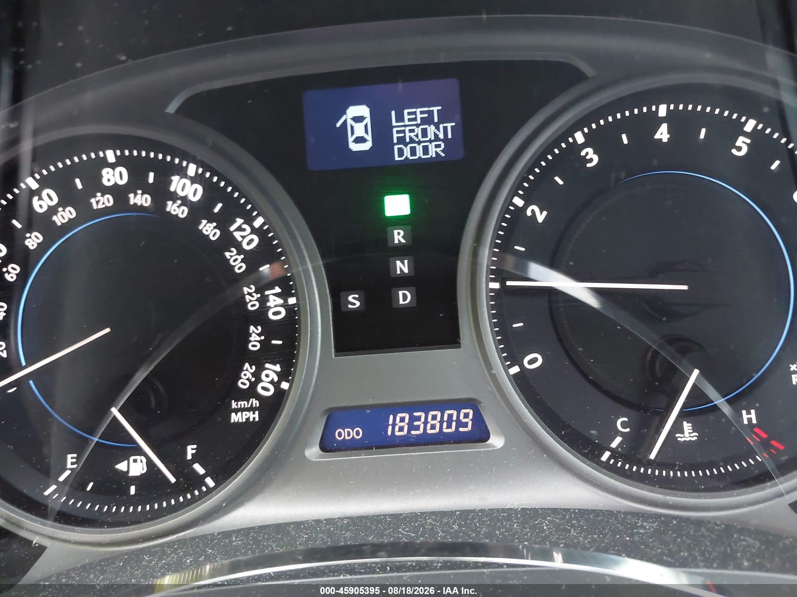 2010 Lexus Is 250   Black vin: JTHCF5C24A2032895