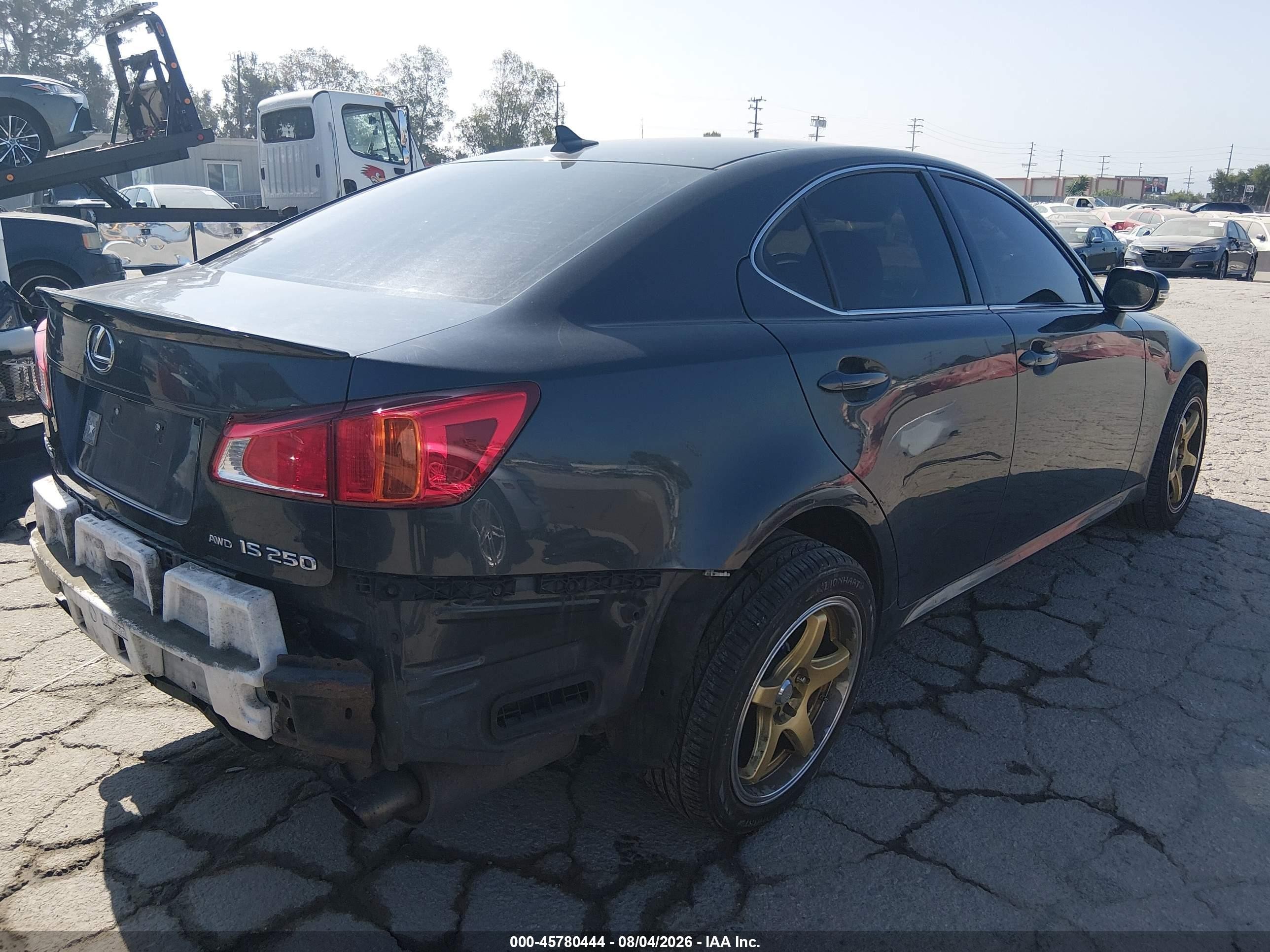 2010 Lexus Is 250   Gray vin: JTHCF5C24A2033481