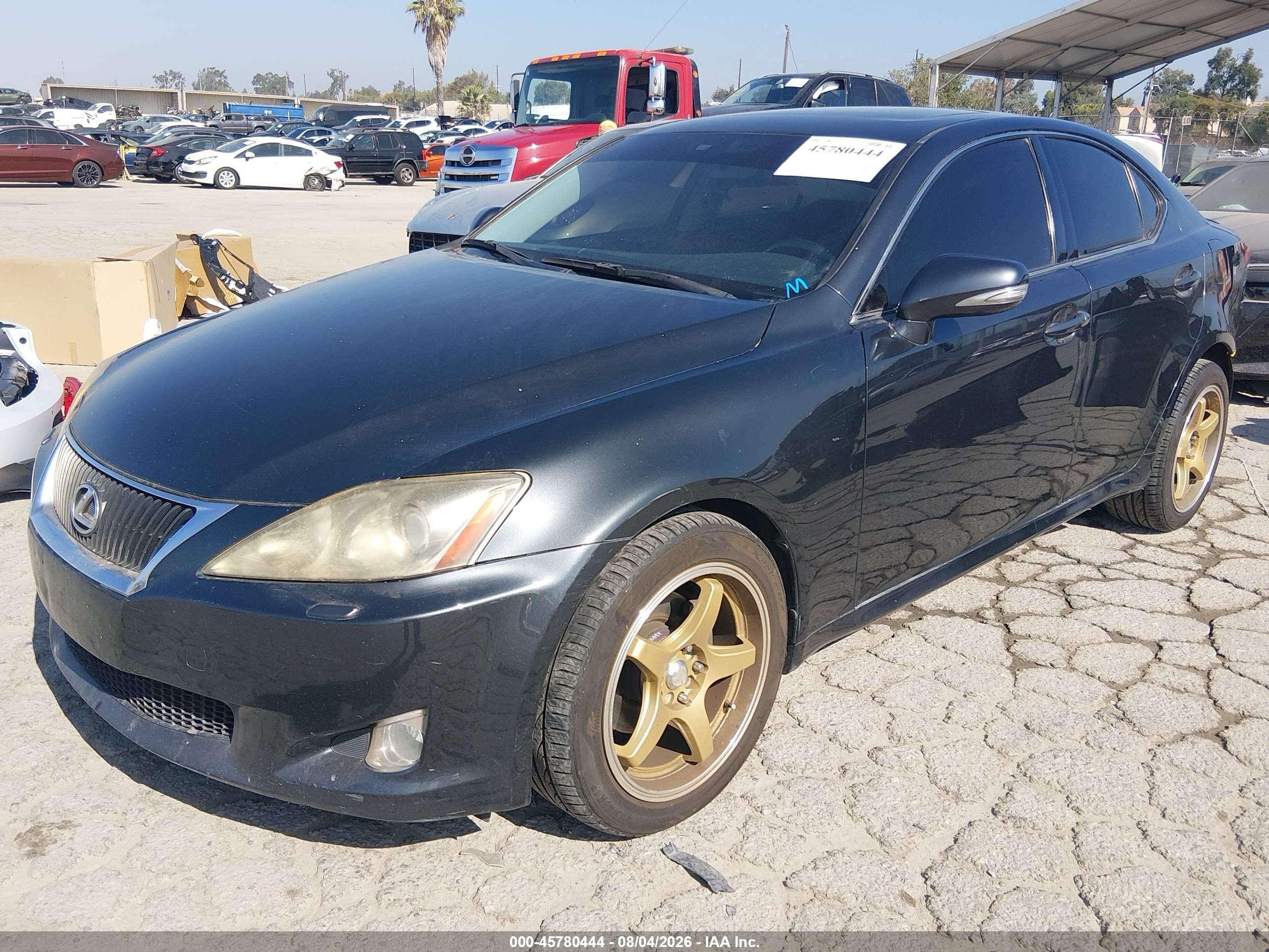 2010 Lexus Is 250   Gray vin: JTHCF5C24A2033481