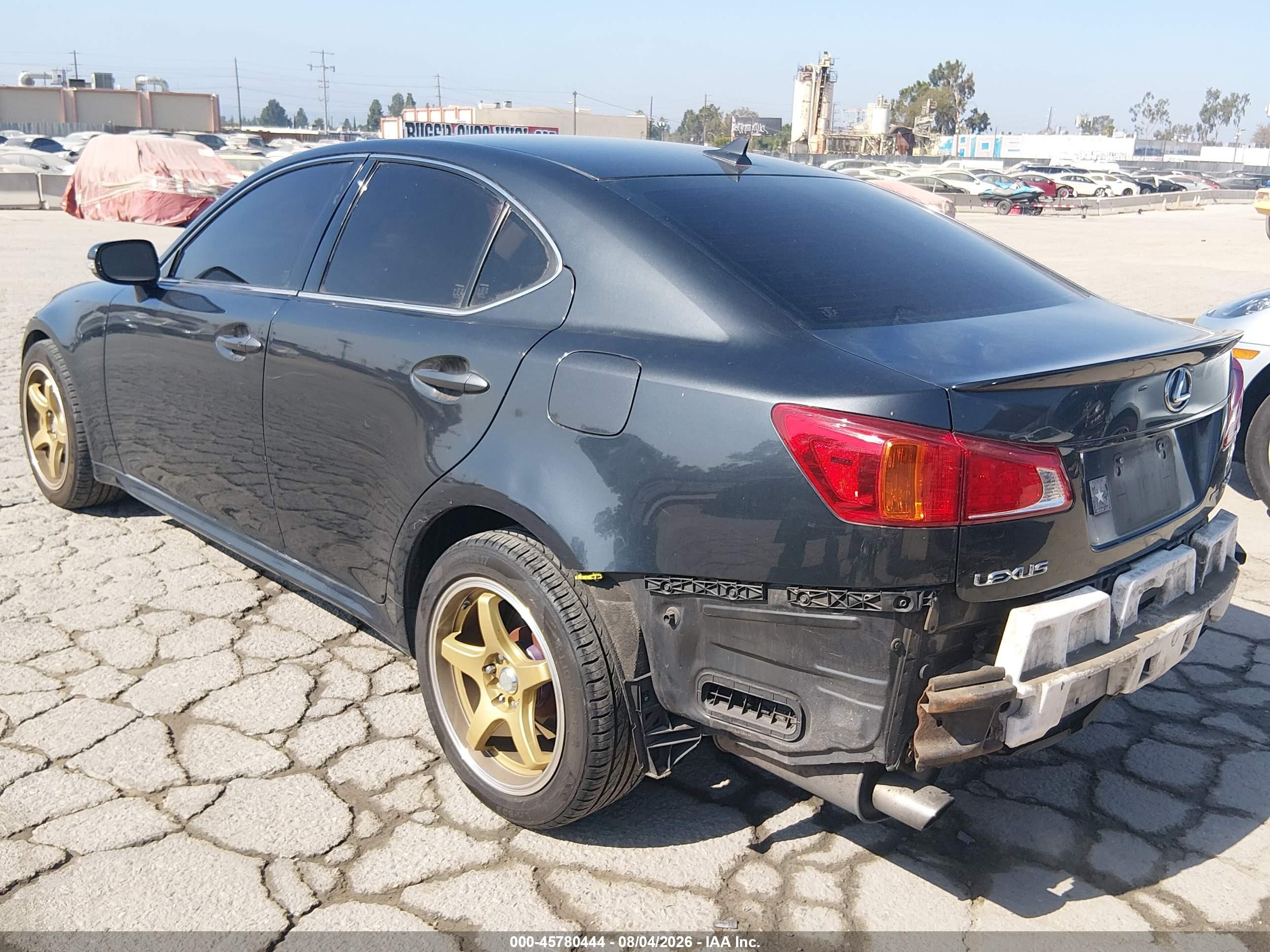 2010 Lexus Is 250   Gray vin: JTHCF5C24A2033481