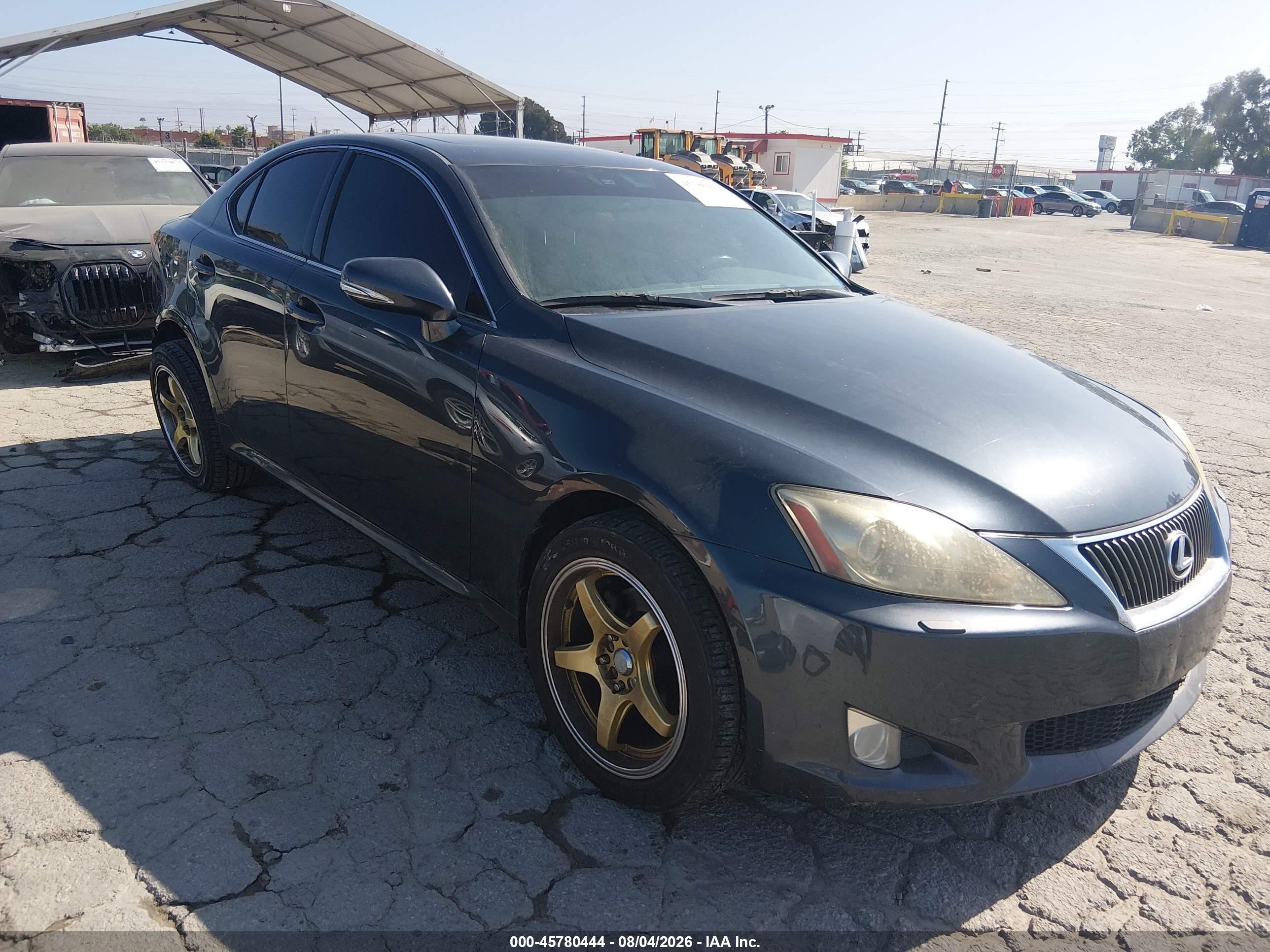 2010 Lexus Is 250   Gray vin: JTHCF5C24A2033481