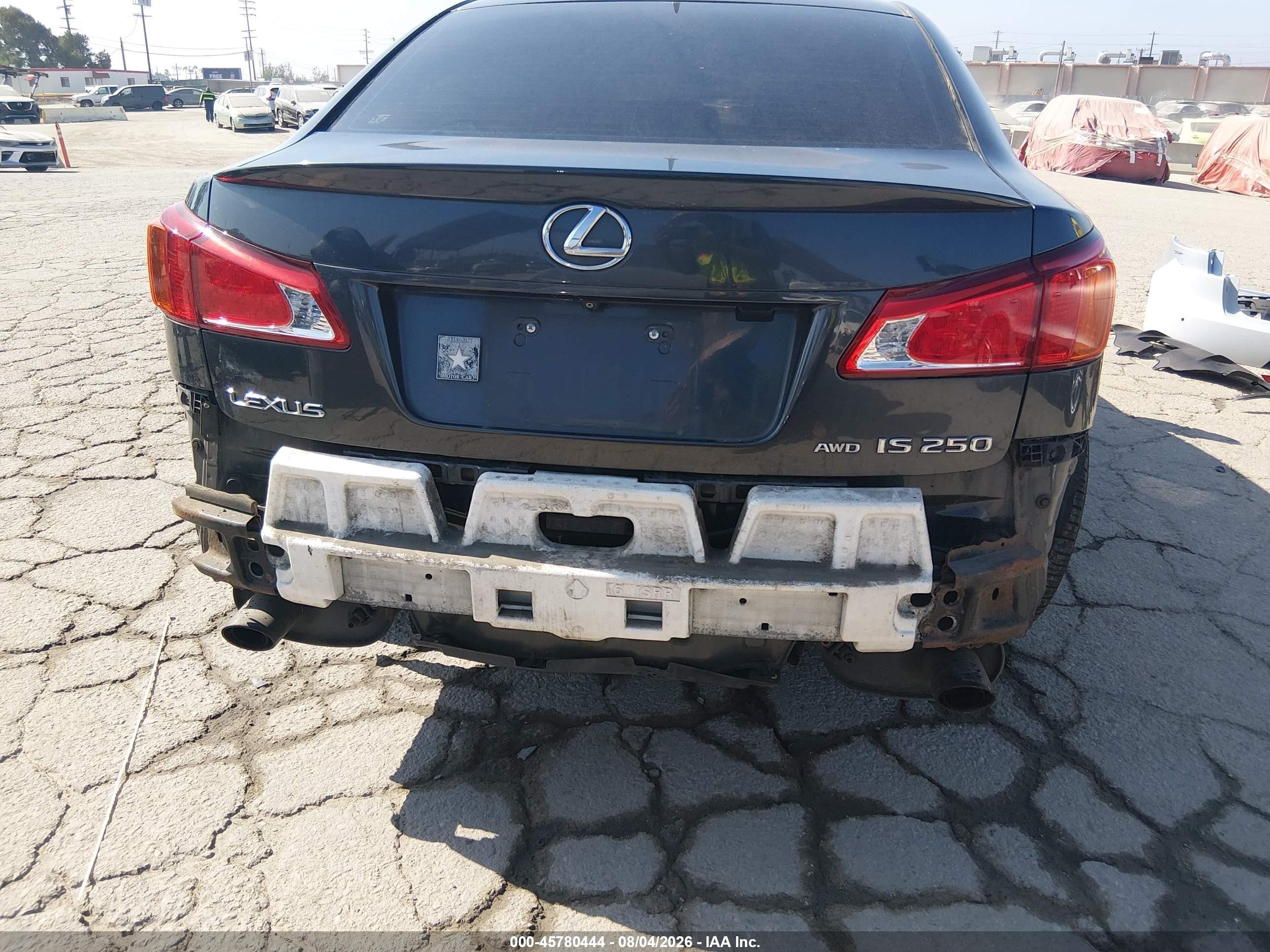 2010 Lexus Is 250   Gray vin: JTHCF5C24A2033481