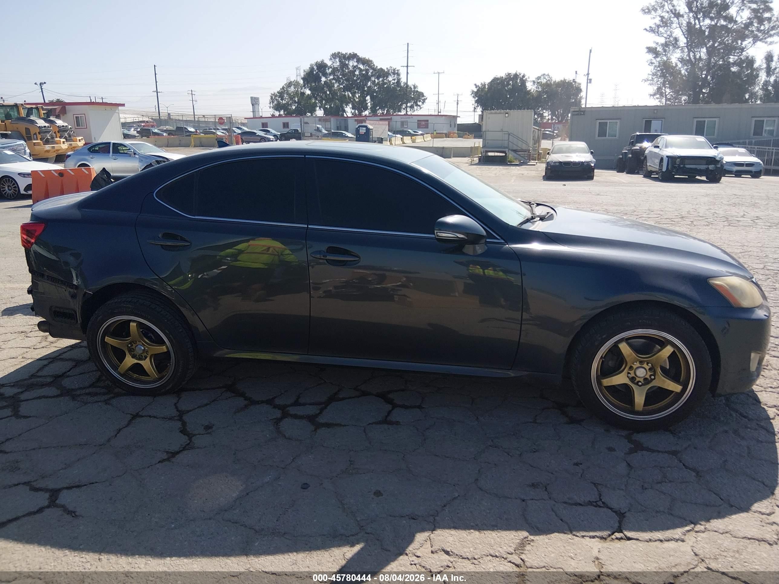 2010 Lexus Is 250   Gray vin: JTHCF5C24A2033481