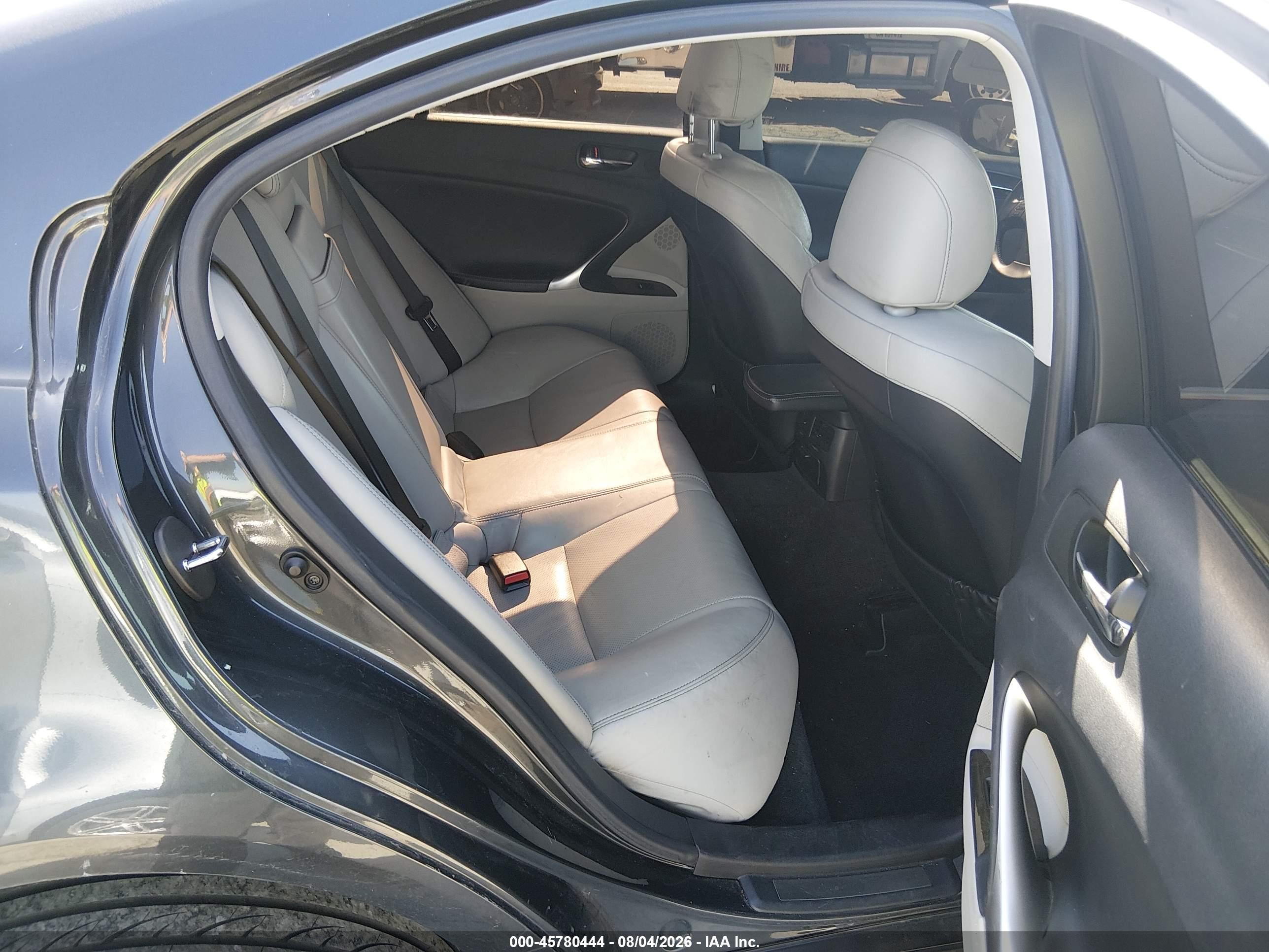 2010 Lexus Is 250   Gray vin: JTHCF5C24A2033481