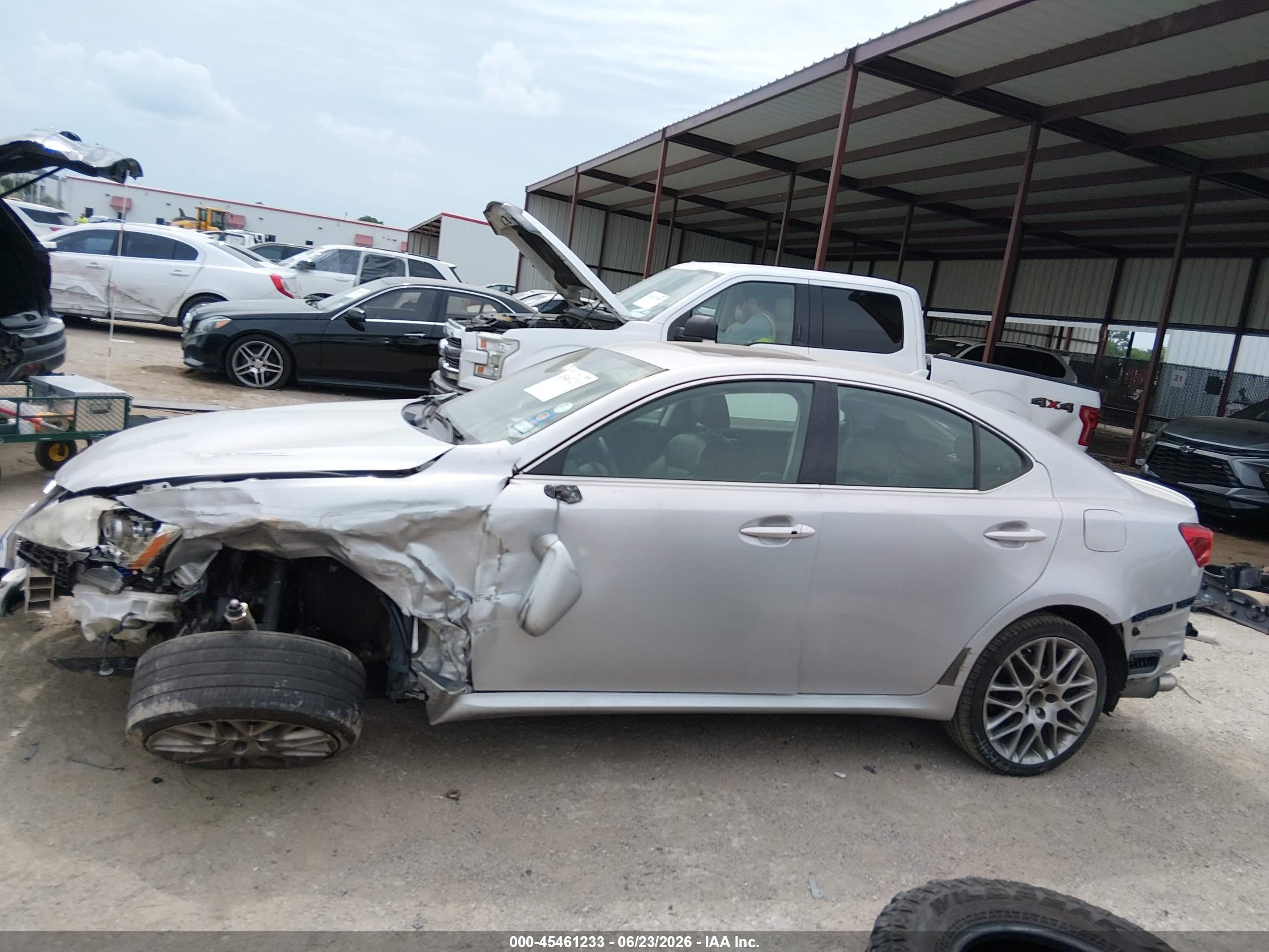 2010 Lexus Is 250   Серебряный vin: JTHCF5C24A5036671