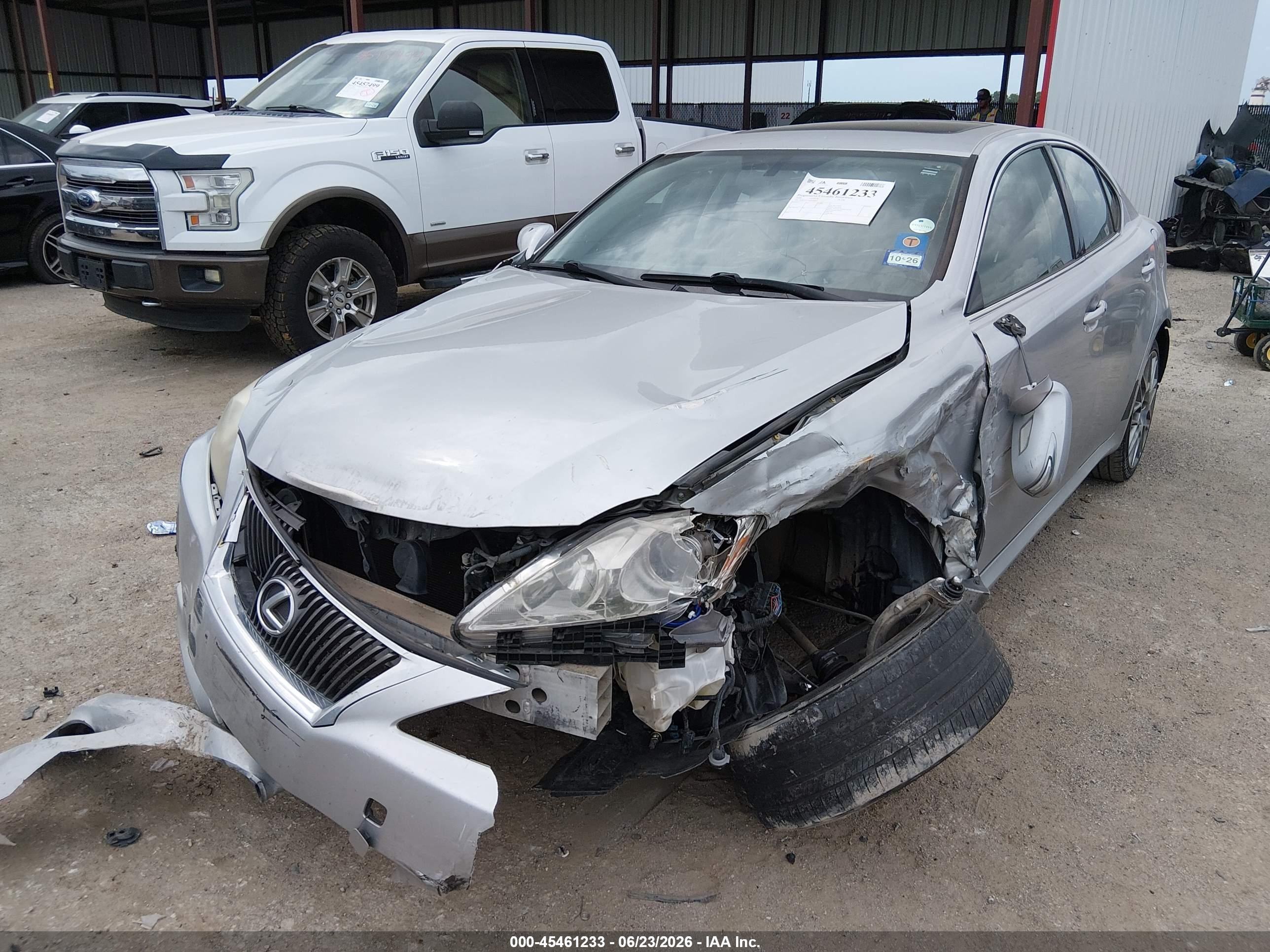 2010 Lexus Is 250   Серебряный vin: JTHCF5C24A5036671