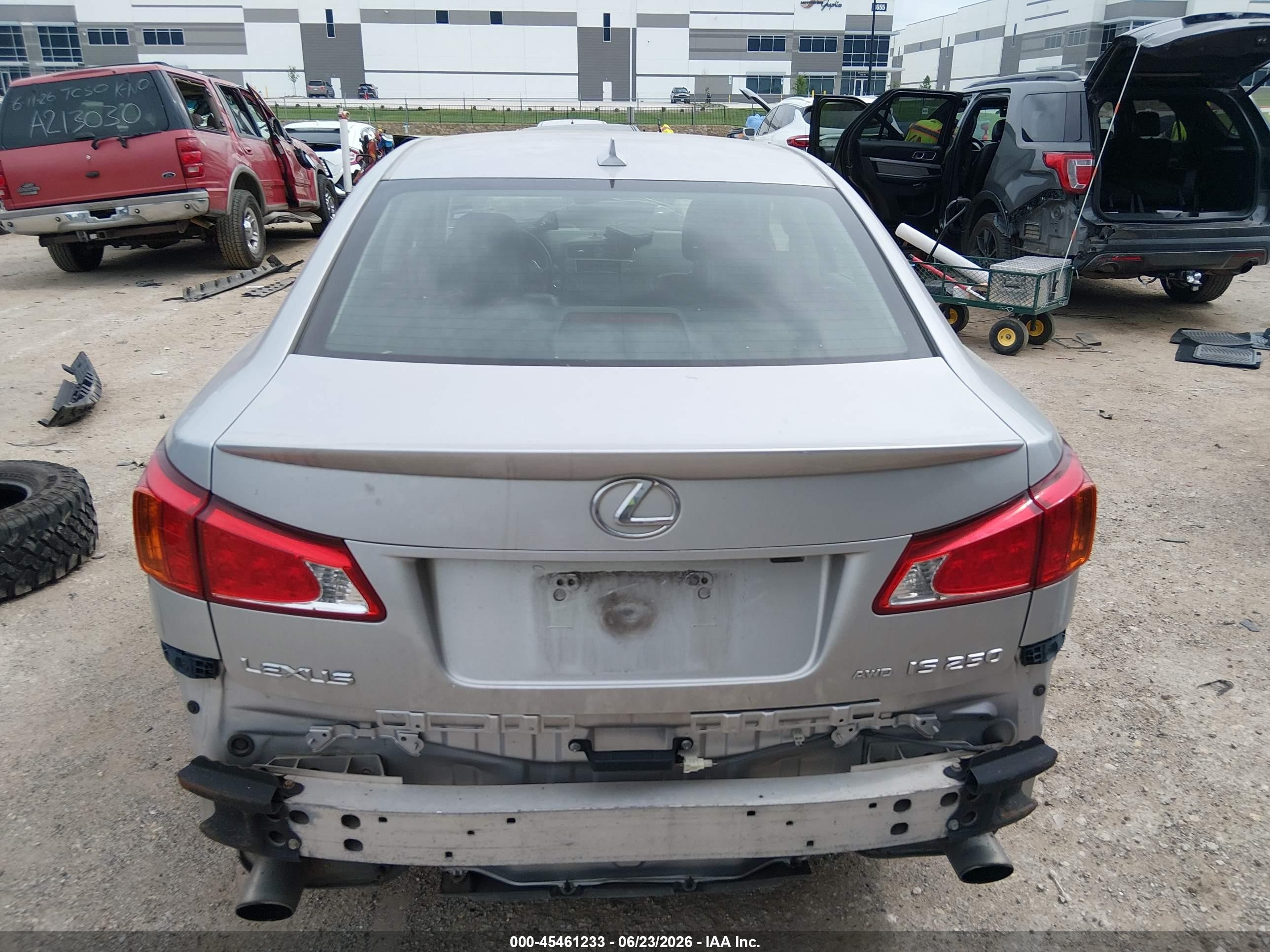 2010 Lexus Is 250   Серебряный vin: JTHCF5C24A5036671
