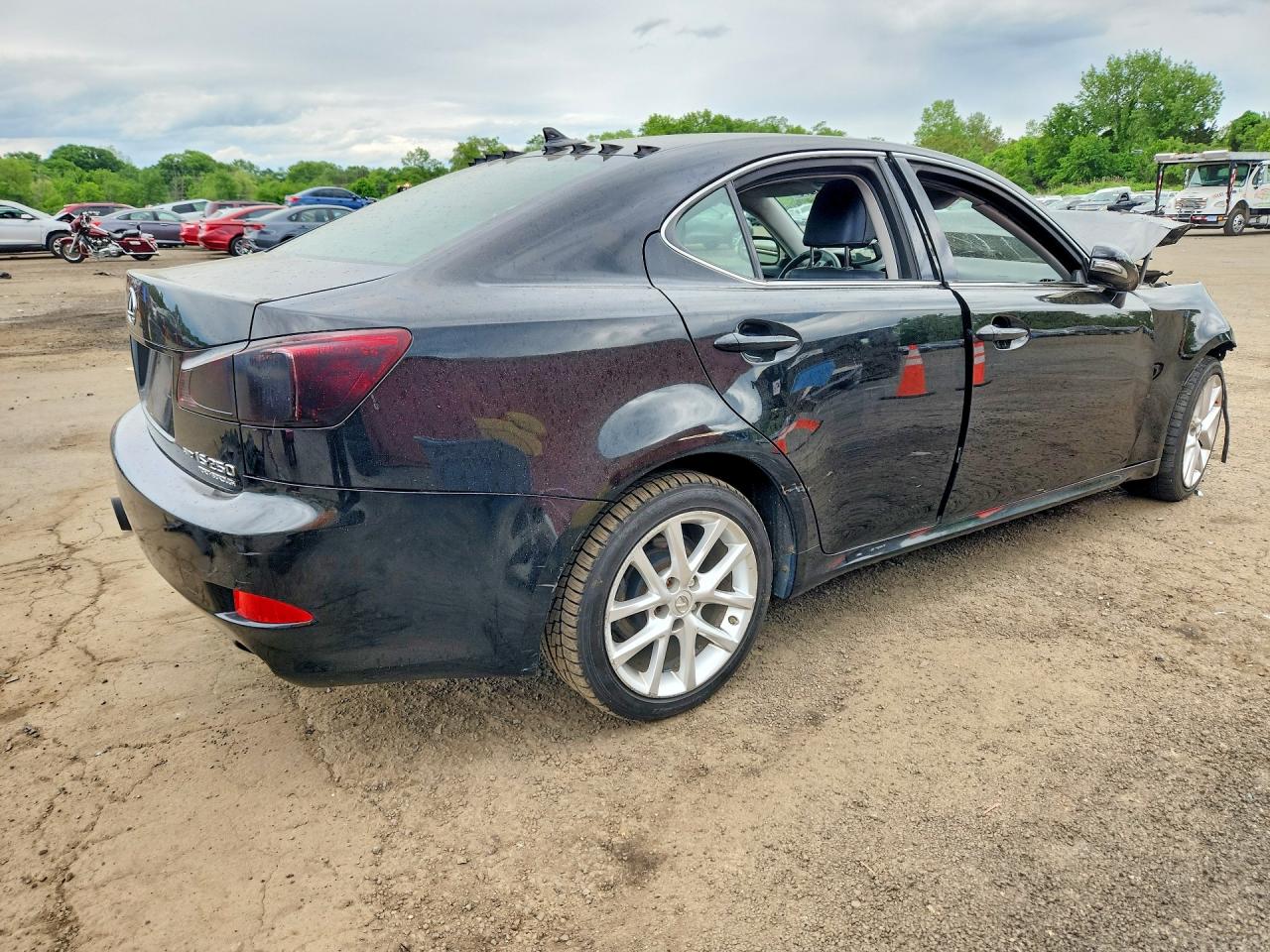 2011 Lexus Is 250 Black vin: JTHCF5C24B5050104