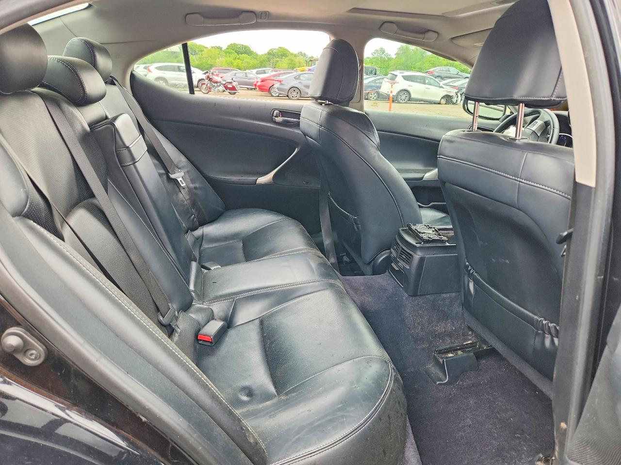 2011 Lexus Is 250 Black vin: JTHCF5C24B5050104
