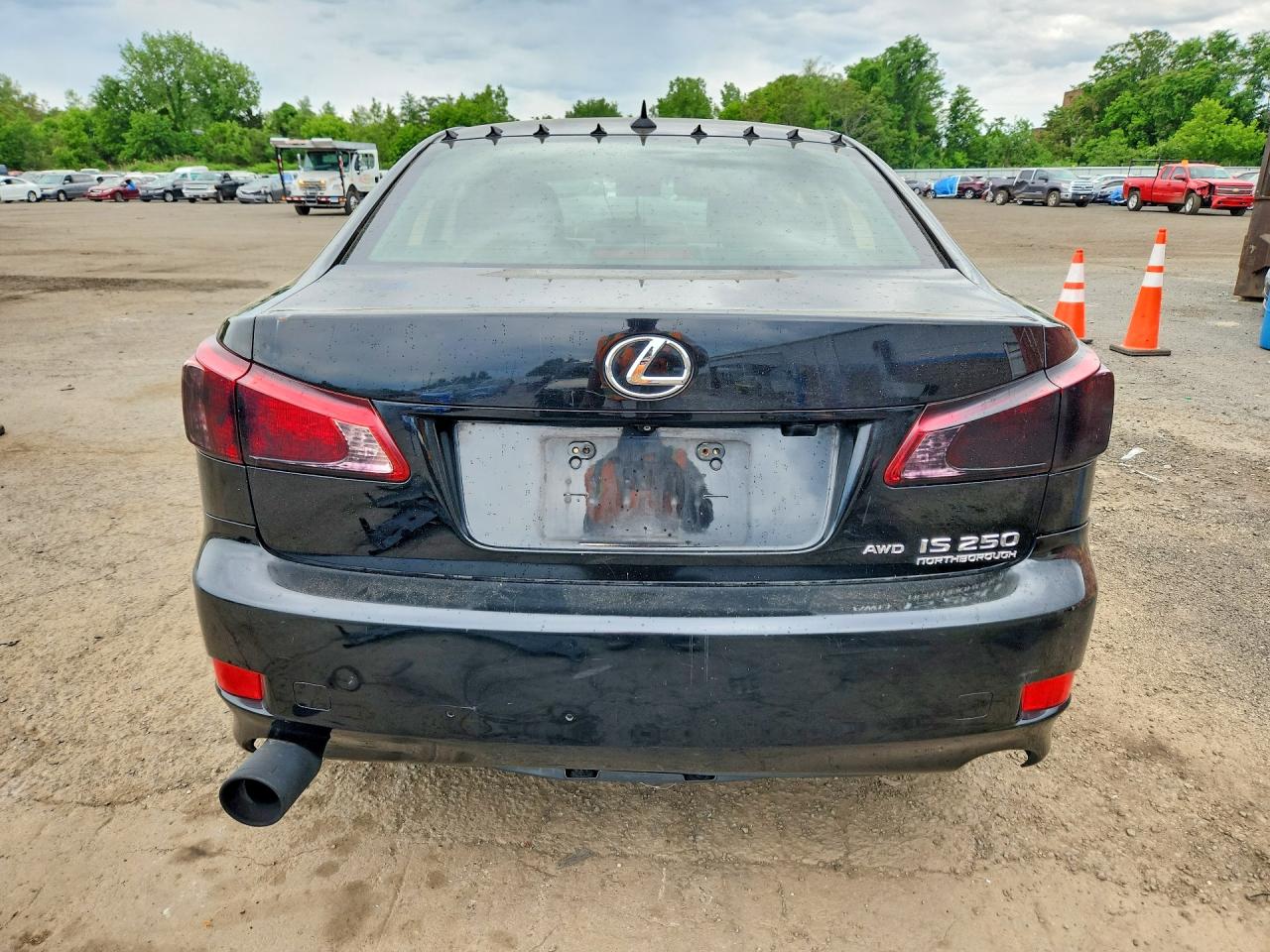 2011 Lexus Is 250 Black vin: JTHCF5C24B5050104