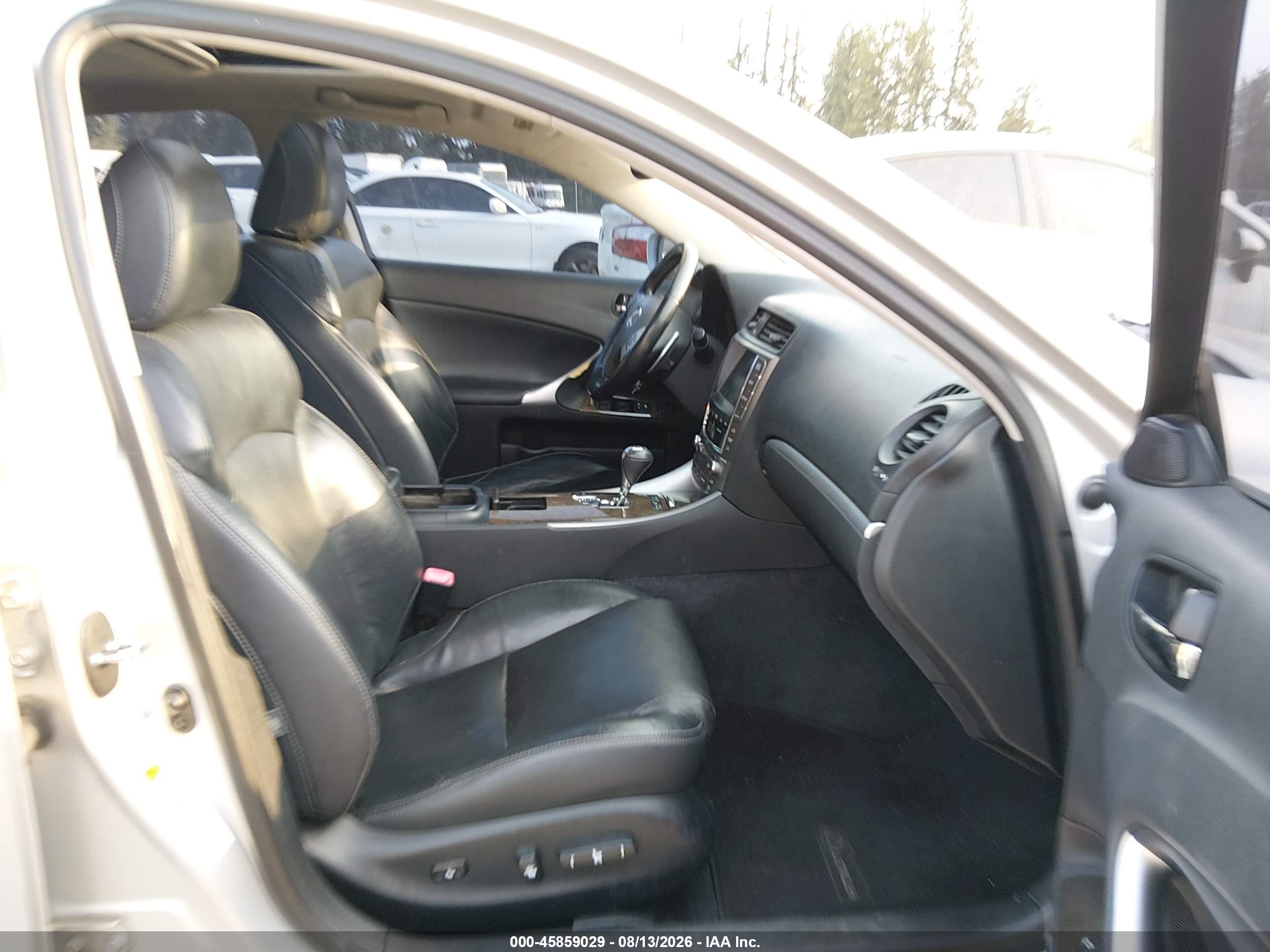 2012 Lexus Is 250 Silver vin: JTHCF5C24C5053067