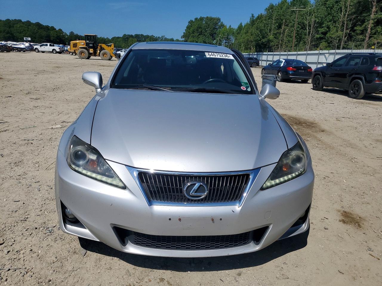 2012 Lexus Is 250 Silver vin: JTHCF5C24C5056521