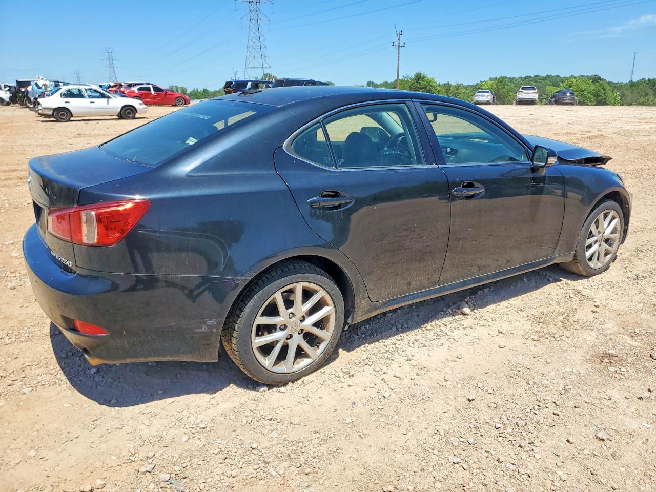 2012 Lexus Is 250 Черный vin: JTHCF5C24C5057524