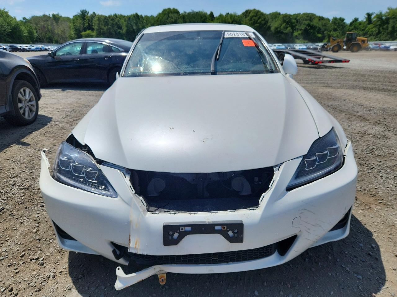 2013 Lexus Is 250 White vin: JTHCF5C24D5063051