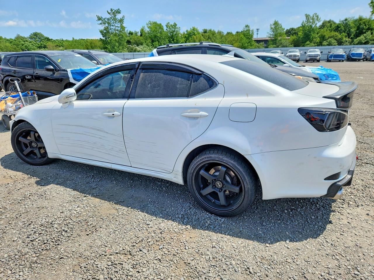 2013 Lexus Is 250 White vin: JTHCF5C24D5063051