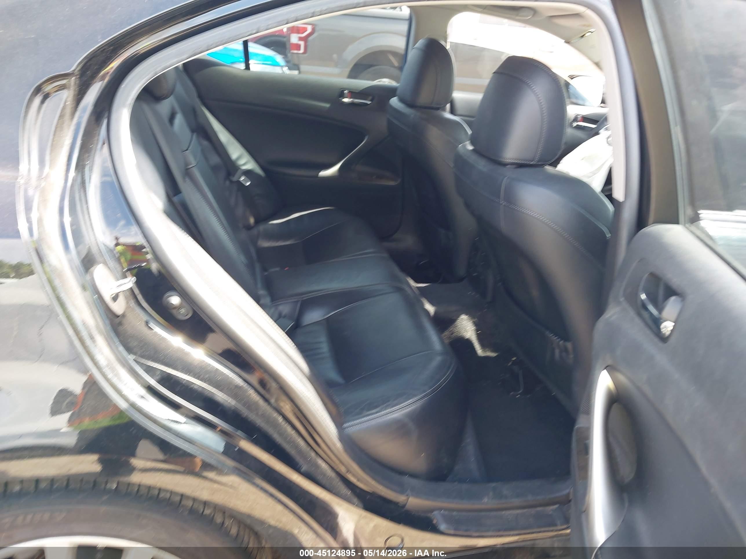 2013 Lexus Is 250   Black vin: JTHCF5C24D5063910