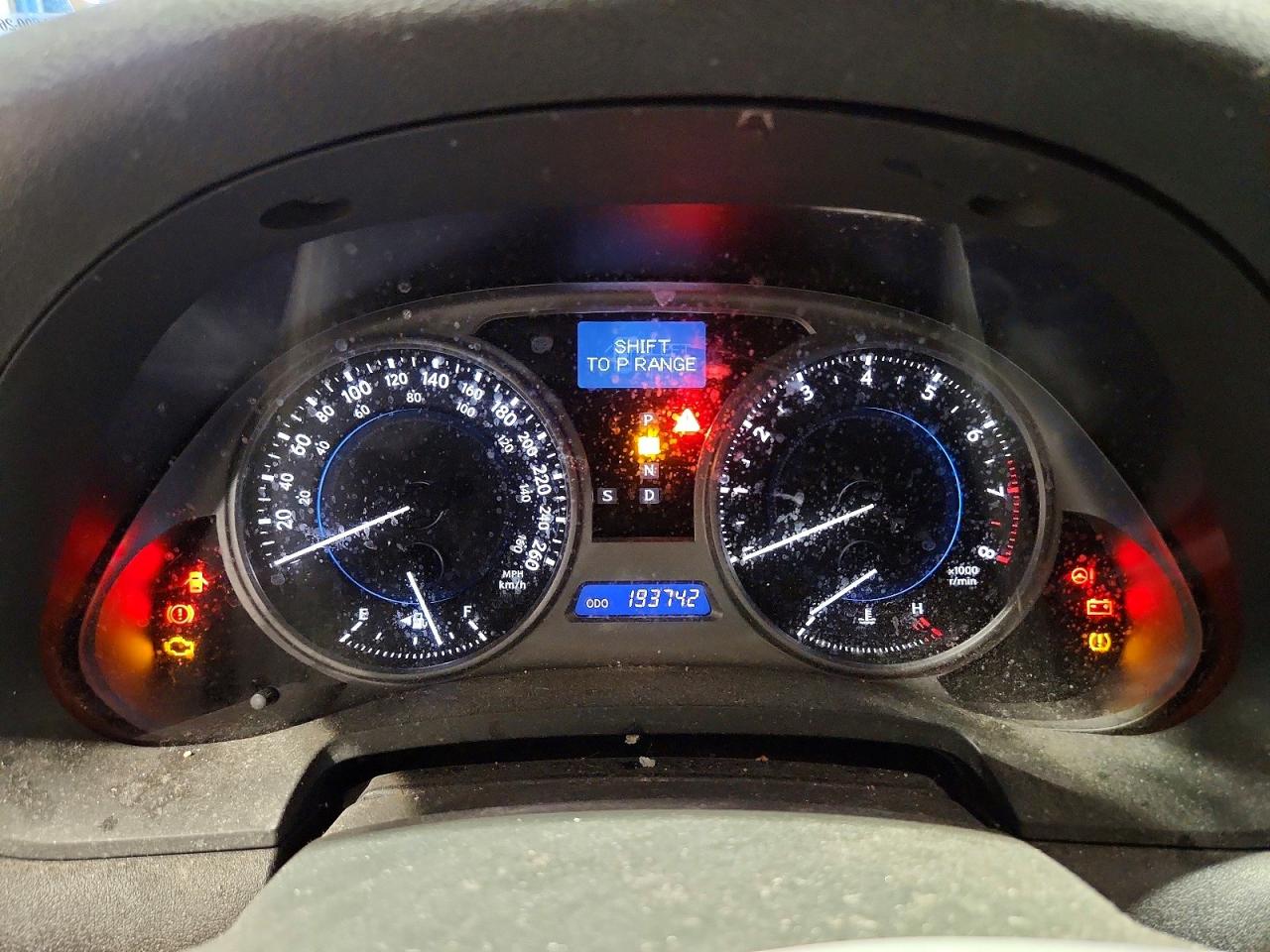 2010 Lexus Is 250 Черный vin: JTHCF5C25A2034090
