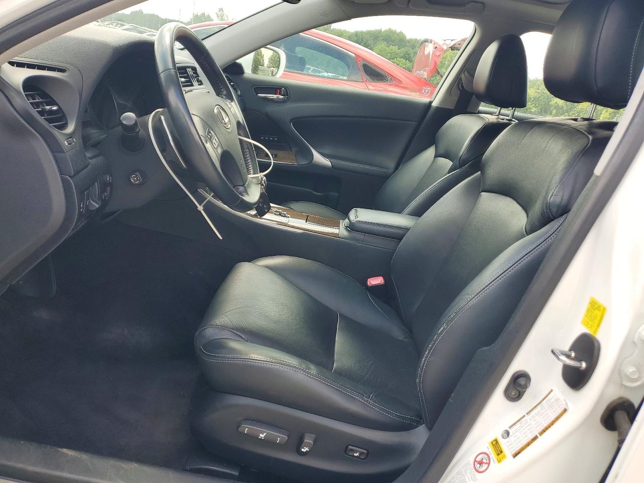 2010 Lexus Is 250 White vin: JTHCF5C25A2034185