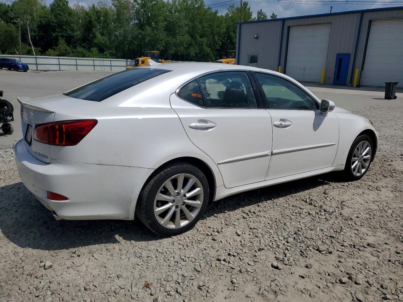 2010 Lexus Is 250 White vin: JTHCF5C25A2034185