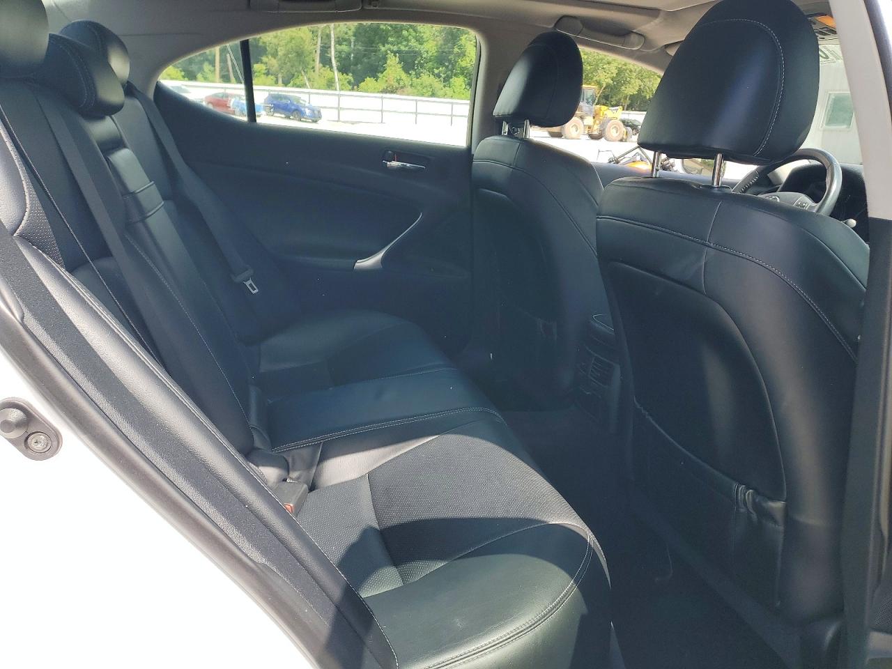 2010 Lexus Is 250 White vin: JTHCF5C25A2034185