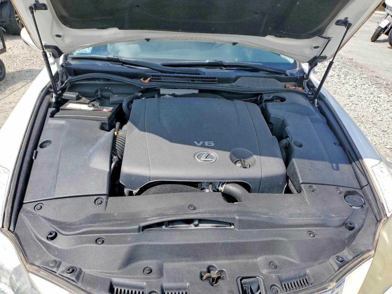 2010 Lexus Is 250 White vin: JTHCF5C25A2034185