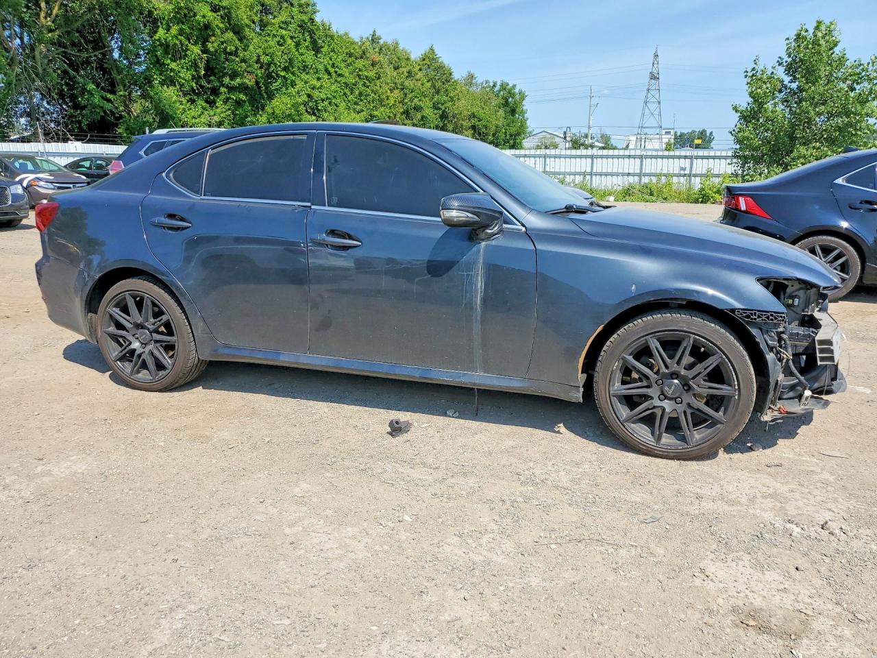 2010 Lexus Is 250 Black vin: JTHCF5C25A5036887