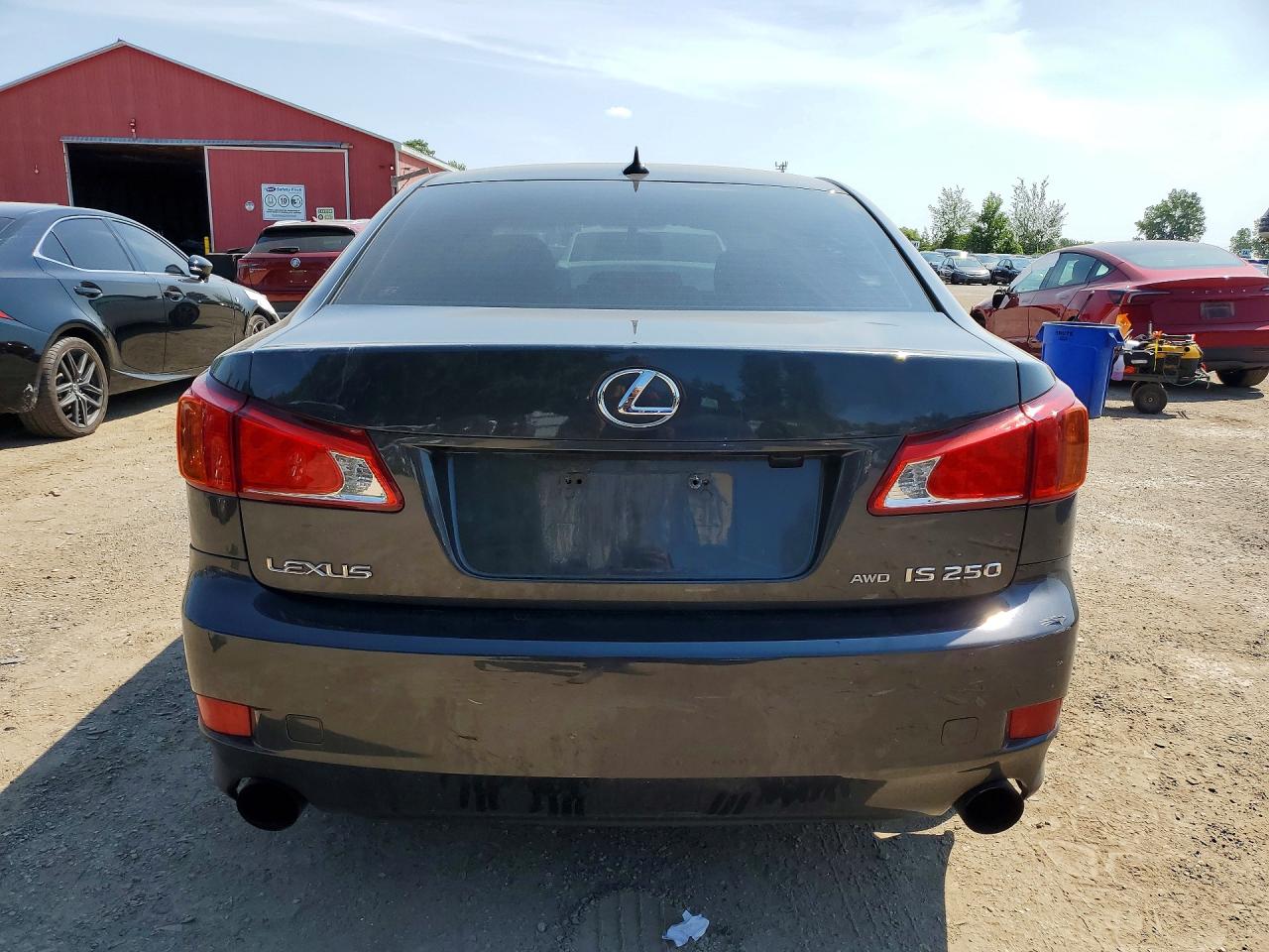 2010 Lexus Is 250 Black vin: JTHCF5C25A5036887