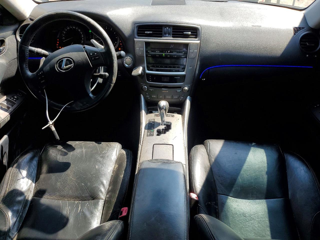 2010 Lexus Is 250 Black vin: JTHCF5C25A5036887