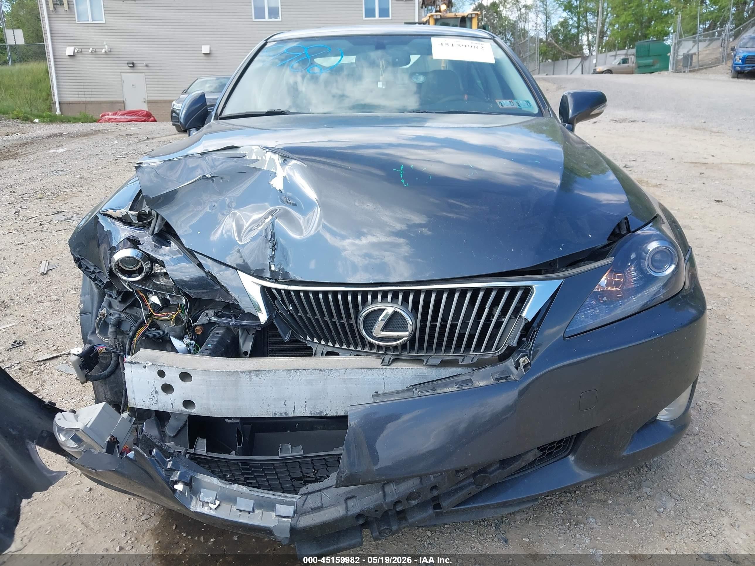 2010 Lexus Is 250 Black vin: JTHCF5C25A5036968