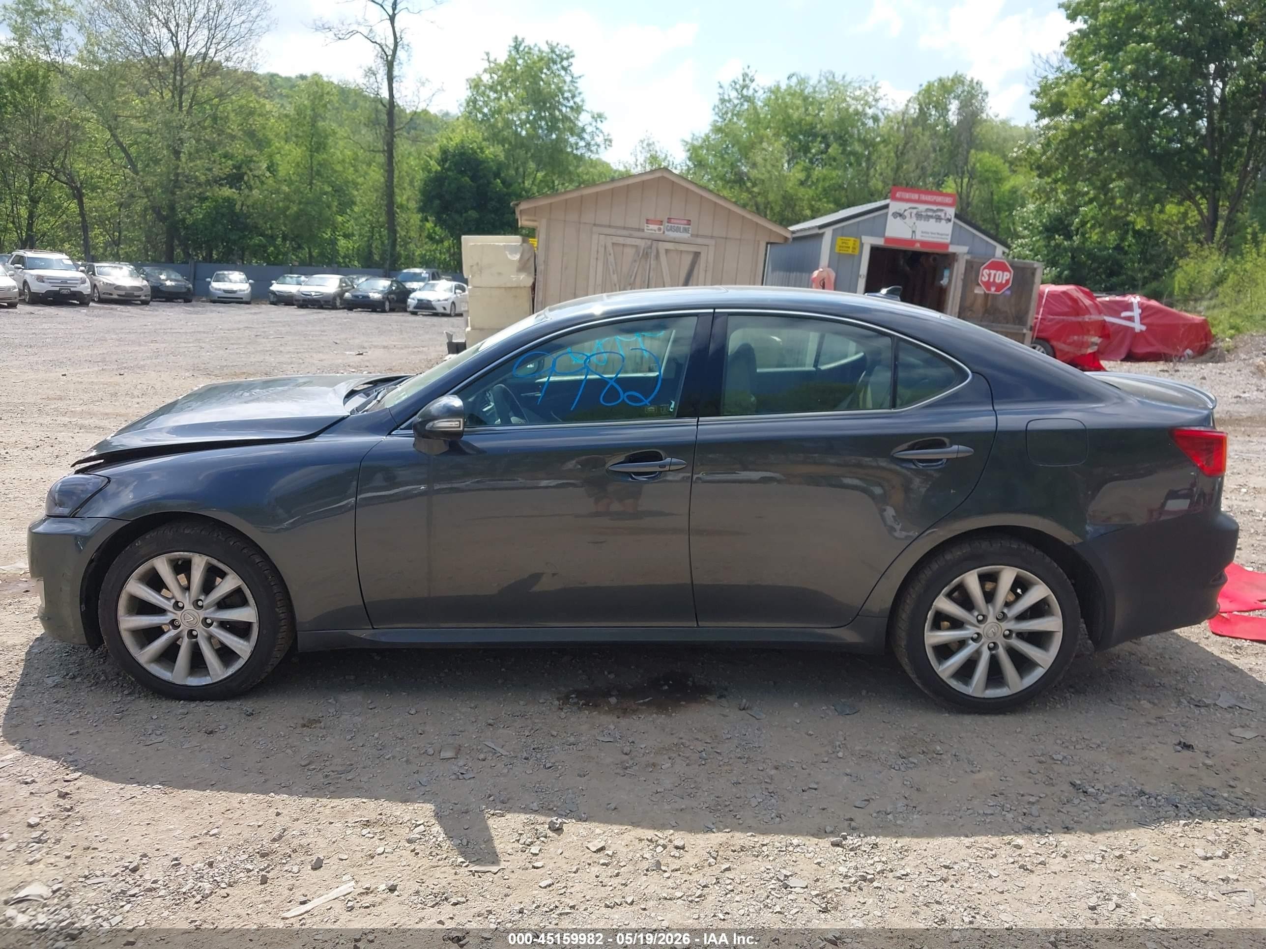 2010 Lexus Is 250 Black vin: JTHCF5C25A5036968