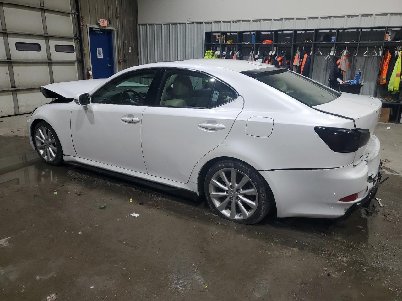 2010 Lexus Is 250 White vin: JTHCF5C25A5038039