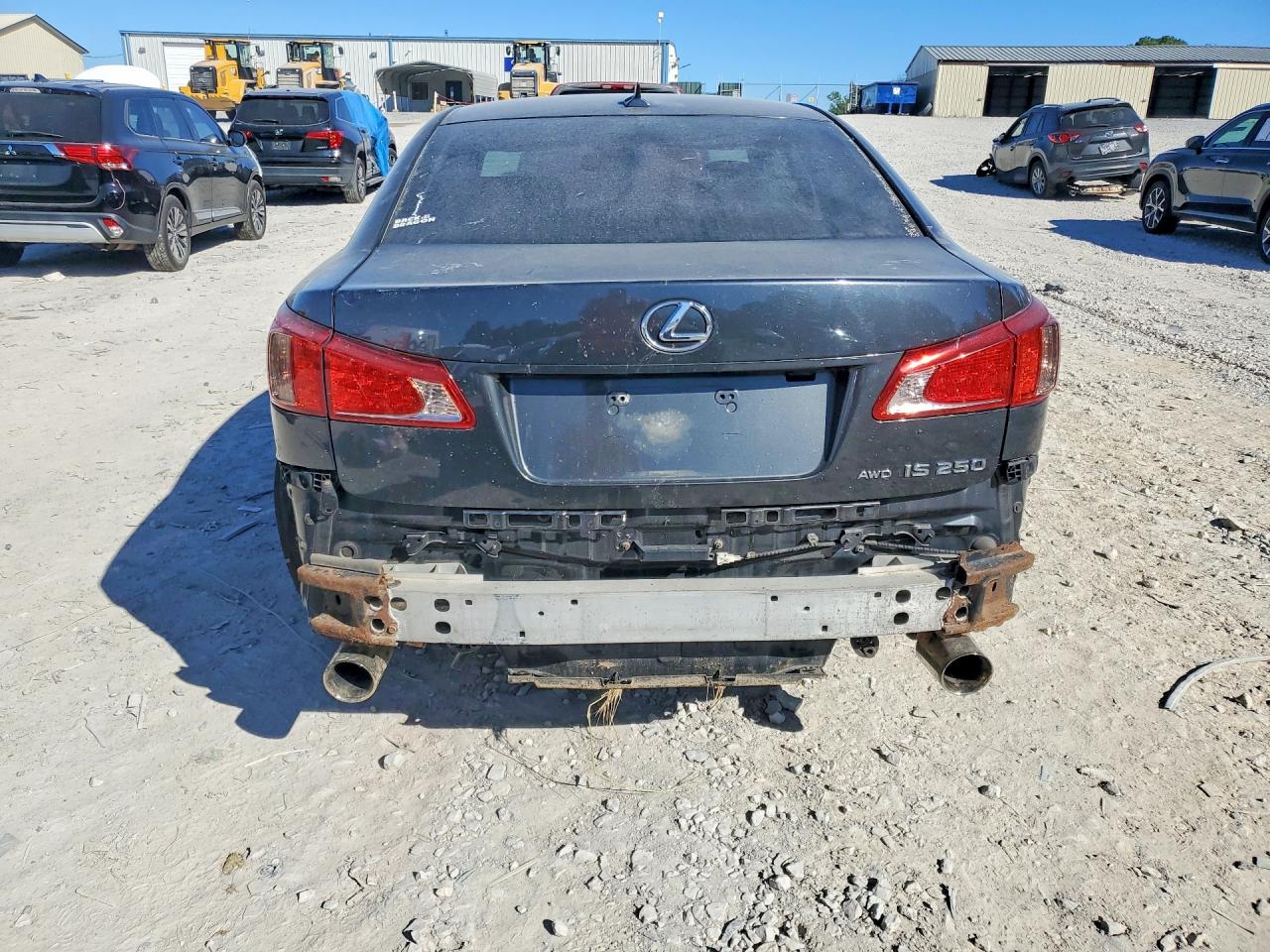 2011 Lexus Is 250 Gray vin: JTHCF5C25B2035144