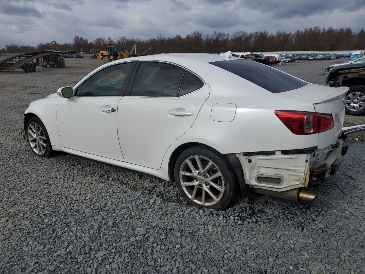 2011 Lexus Is 250 White vin: JTHCF5C25B5046336