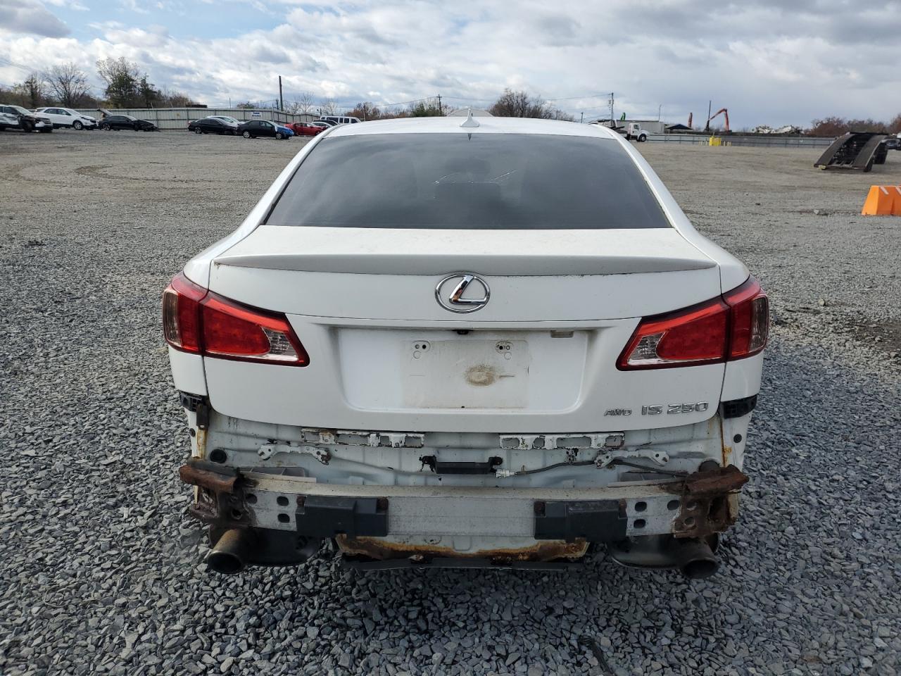 2011 Lexus Is 250 White vin: JTHCF5C25B5046336