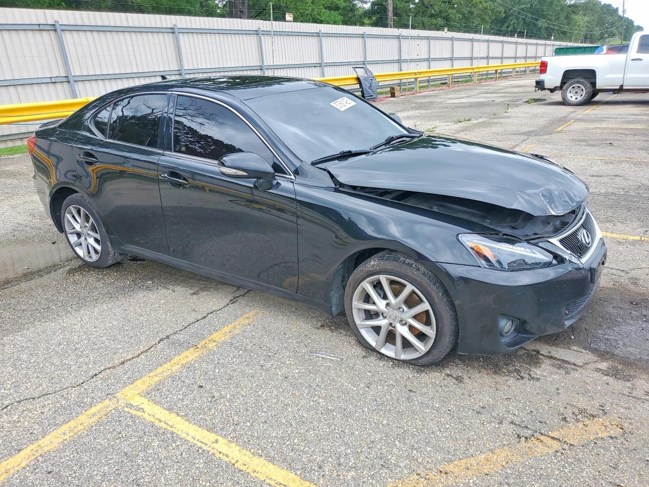 2011 Lexus Is 250 Black vin: JTHCF5C25B5048197