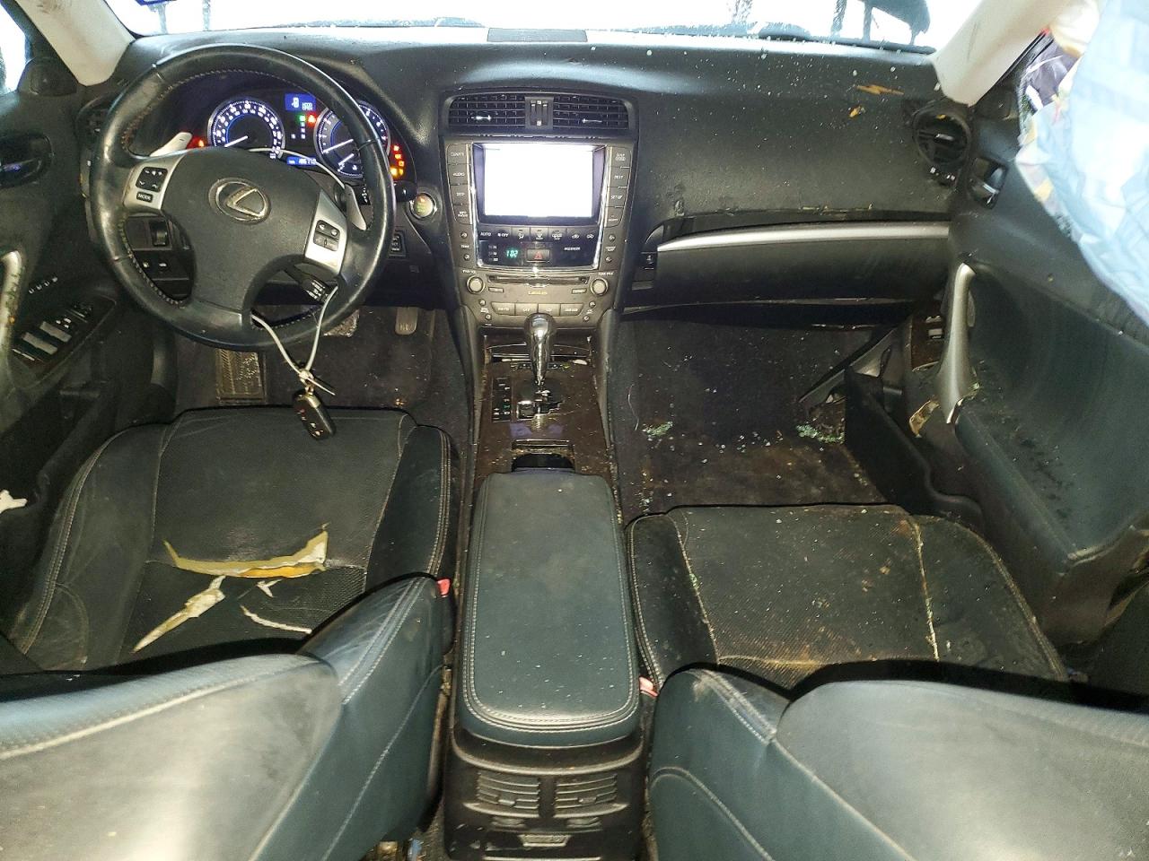 2011 Lexus Is 250 Black vin: JTHCF5C25B5050791