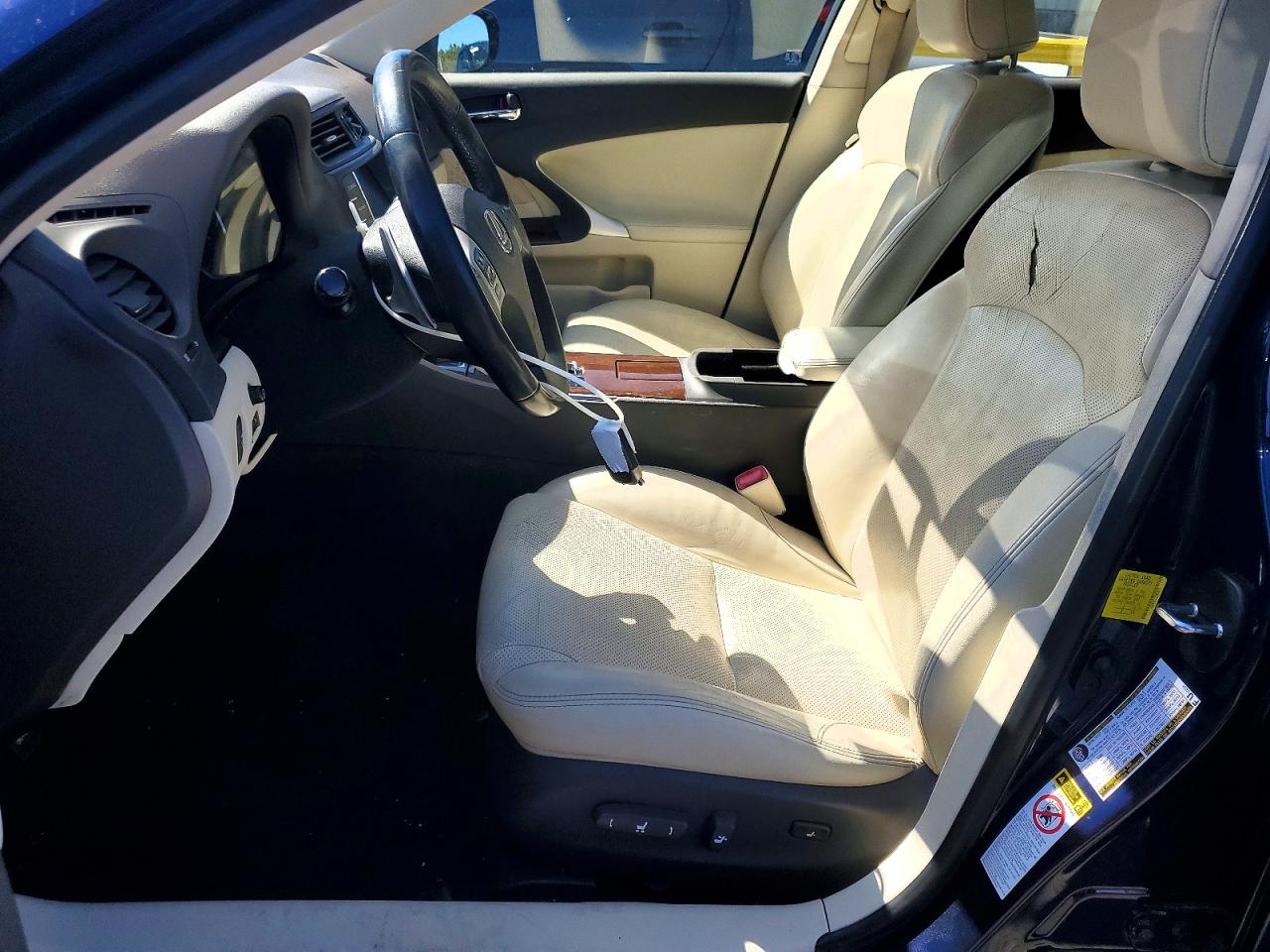 2012 Lexus Is 250 Blue vin: JTHCF5C25C5052879