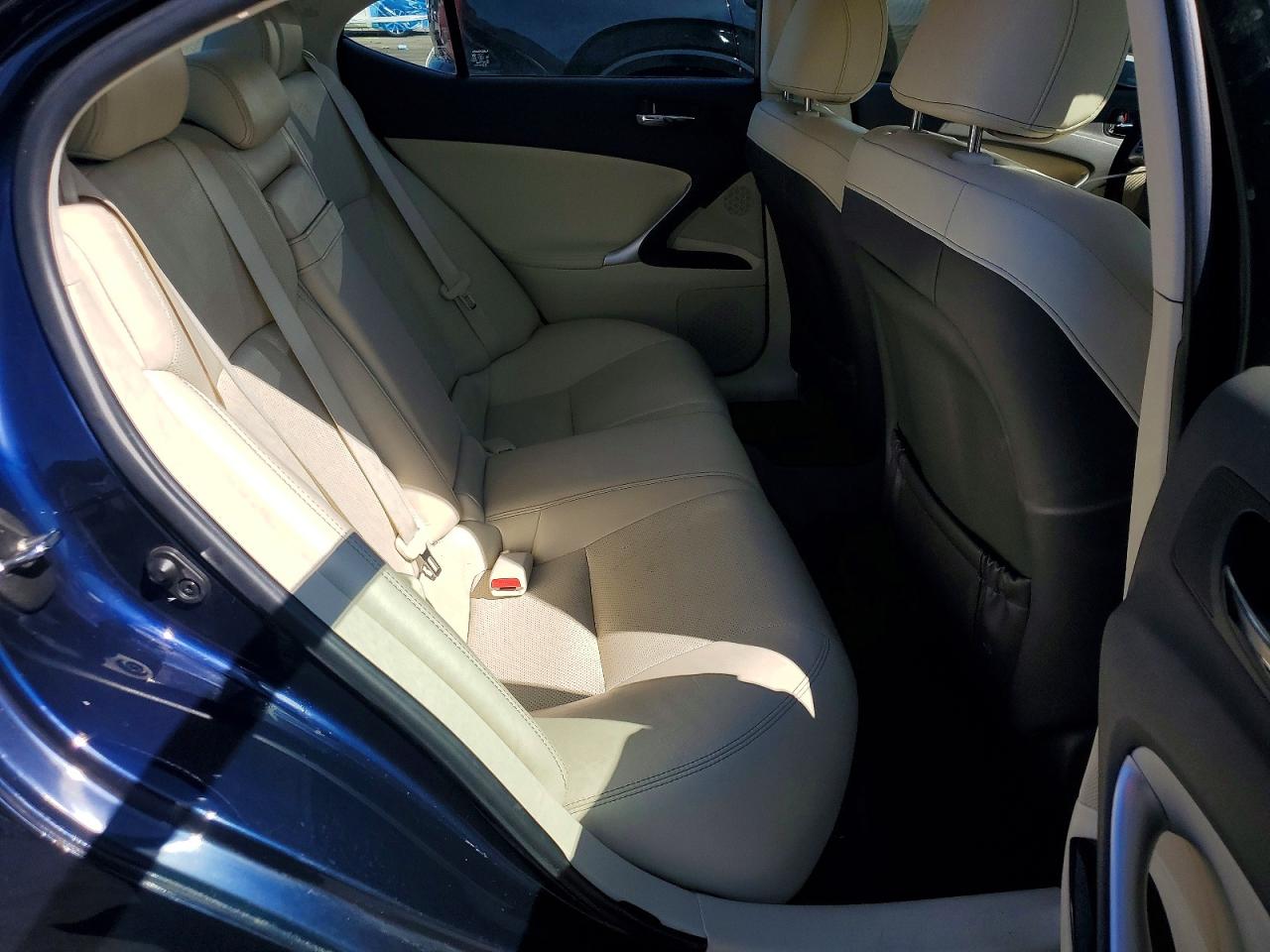 2012 Lexus Is 250 Blue vin: JTHCF5C25C5052879