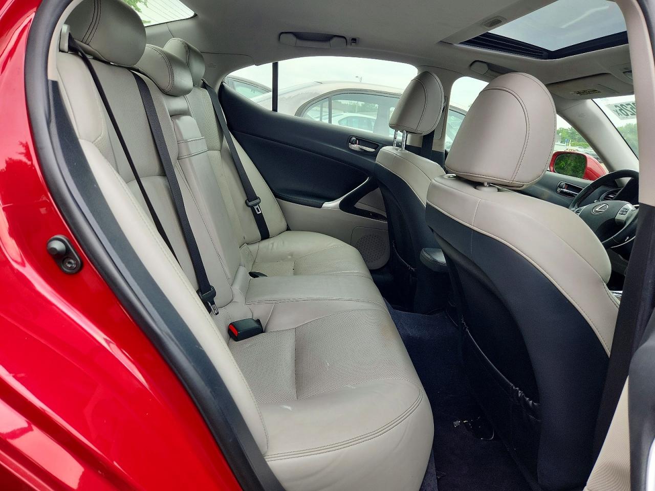 2012 Lexus Is 250 Red vin: JTHCF5C25C5054812