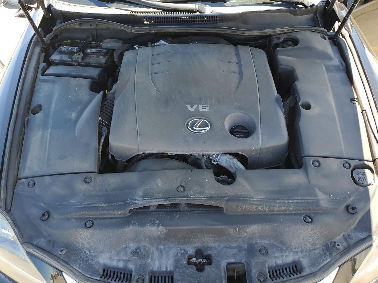 2012 Lexus Is 250 Black vin: JTHCF5C25C5055314