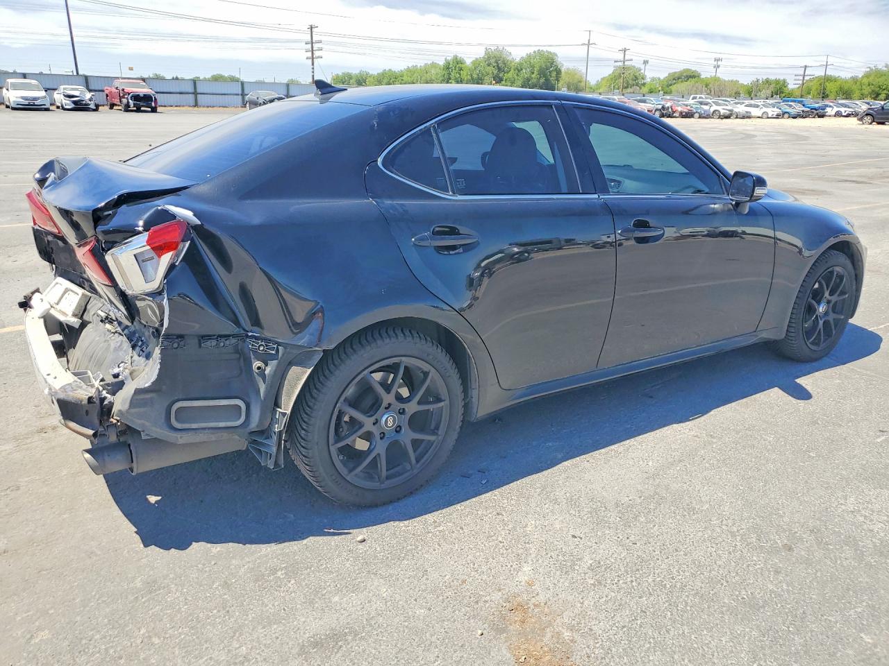 2012 Lexus Is 250 Black vin: JTHCF5C25C5055314