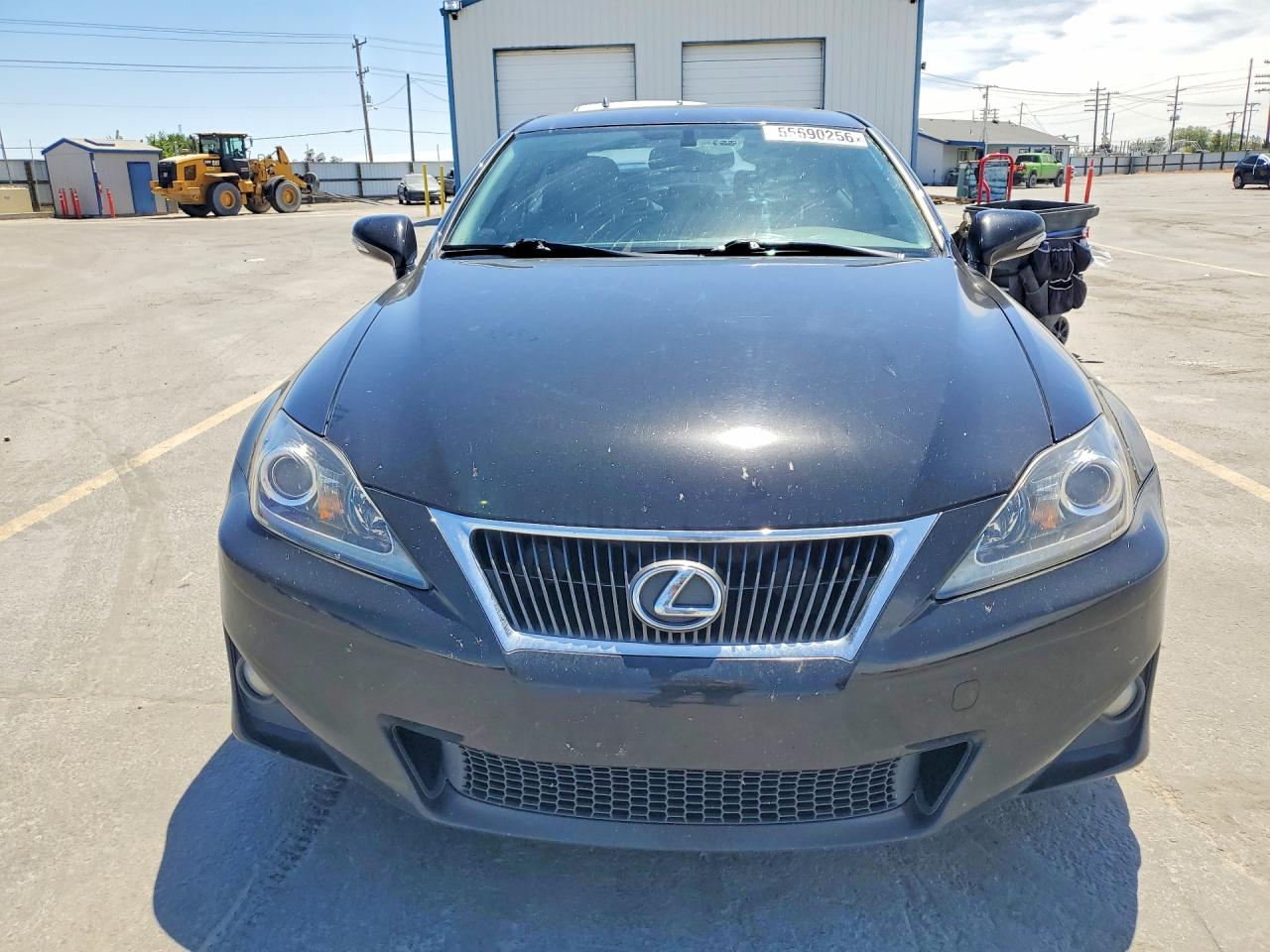 2012 Lexus Is 250 Black vin: JTHCF5C25C5055314