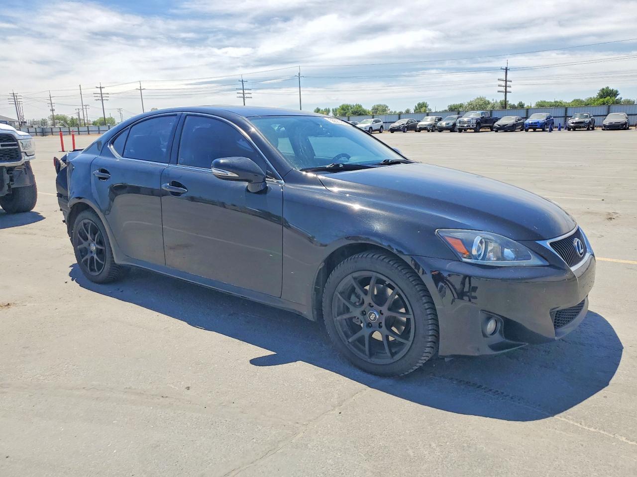 2012 Lexus Is 250 Black vin: JTHCF5C25C5055314