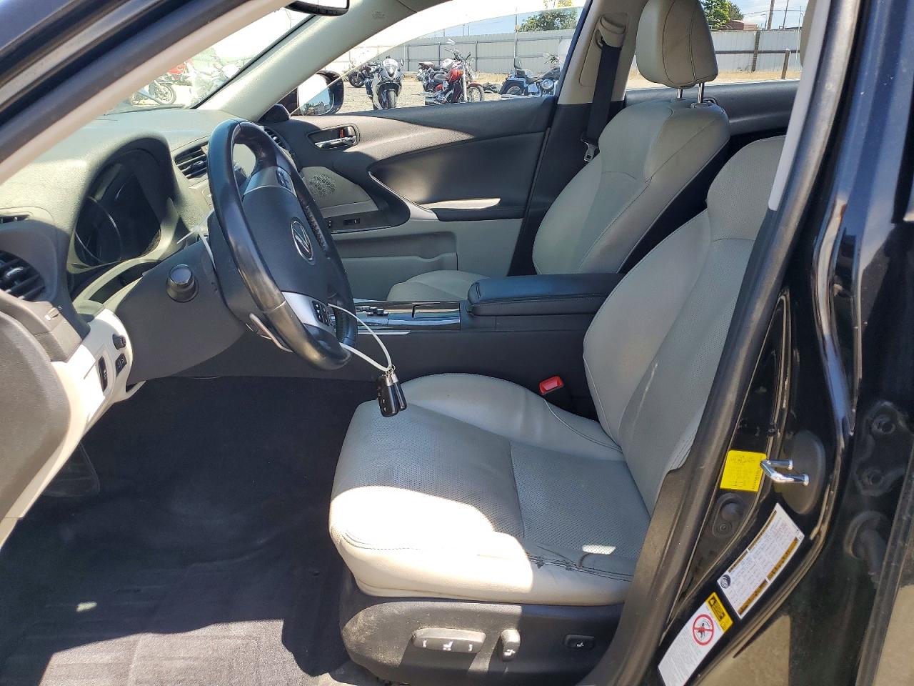 2012 Lexus Is 250 Black vin: JTHCF5C25C5055314