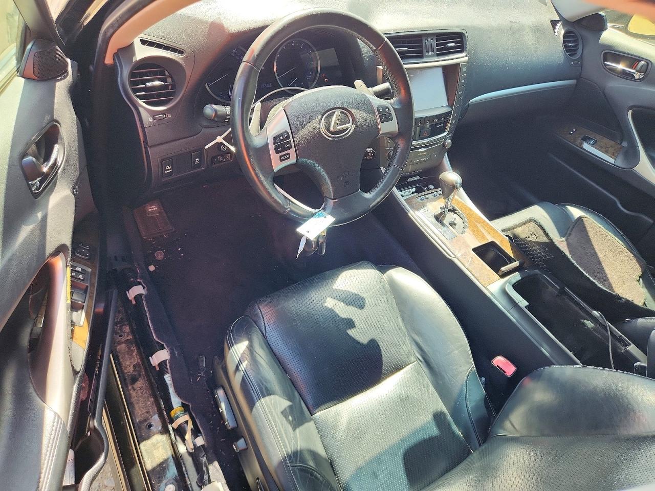2013 Lexus Is 250 Black vin: JTHCF5C25D5063074