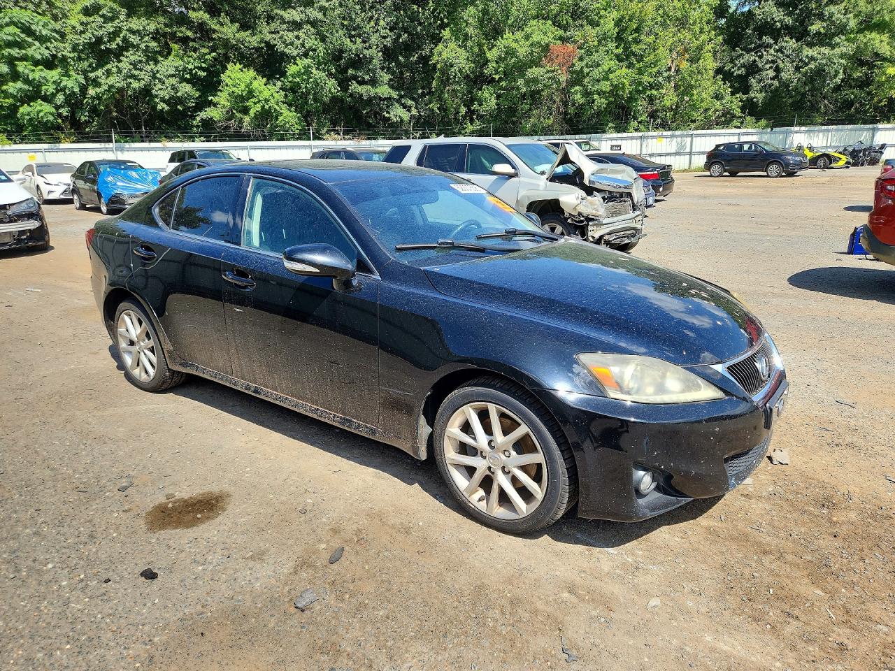 2013 Lexus Is 250 Black vin: JTHCF5C25D5063074