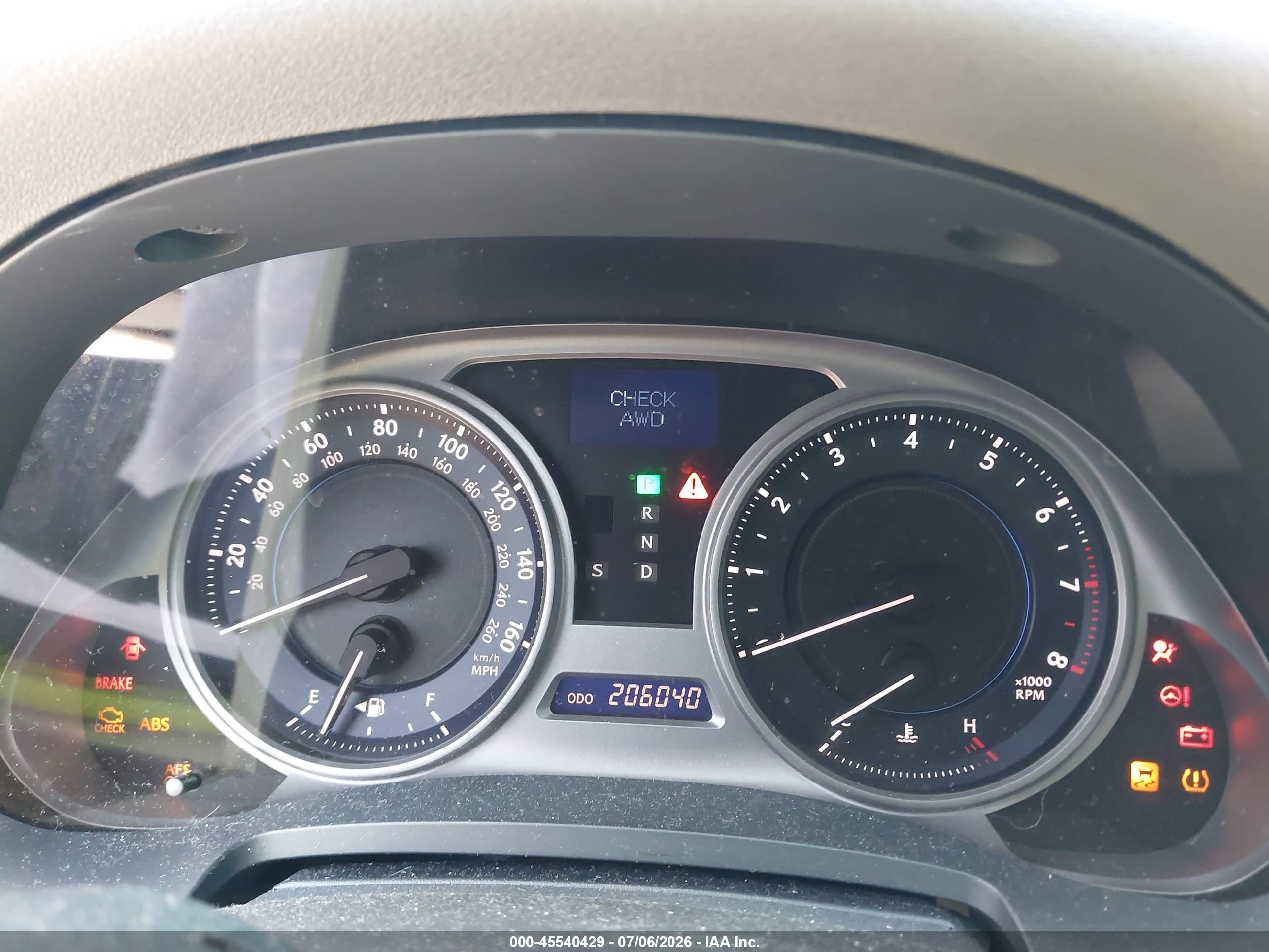 2010 Lexus Is 250   Black vin: JTHCF5C26A5037515